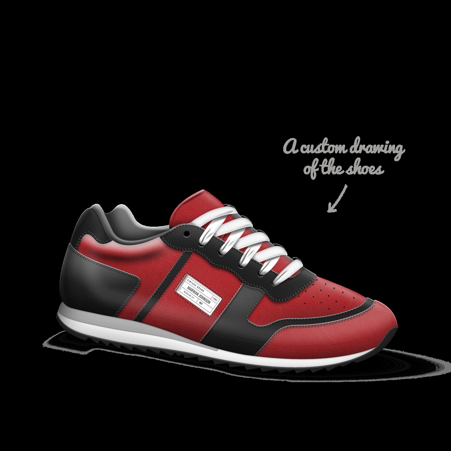 Marwan Johnson A Custom Shoe concept by Marwan Johnson