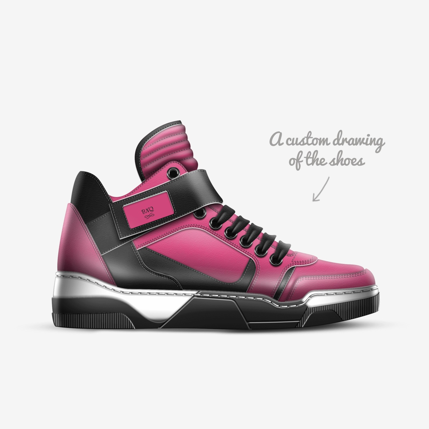 BNQ custom made in Italy shoes by Mack Taylor Jr. | Sketch view