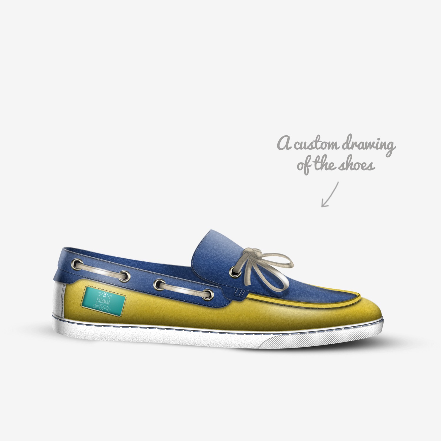 Palamar custom made in Italy shoes by Sasha Thompson | Sketch view