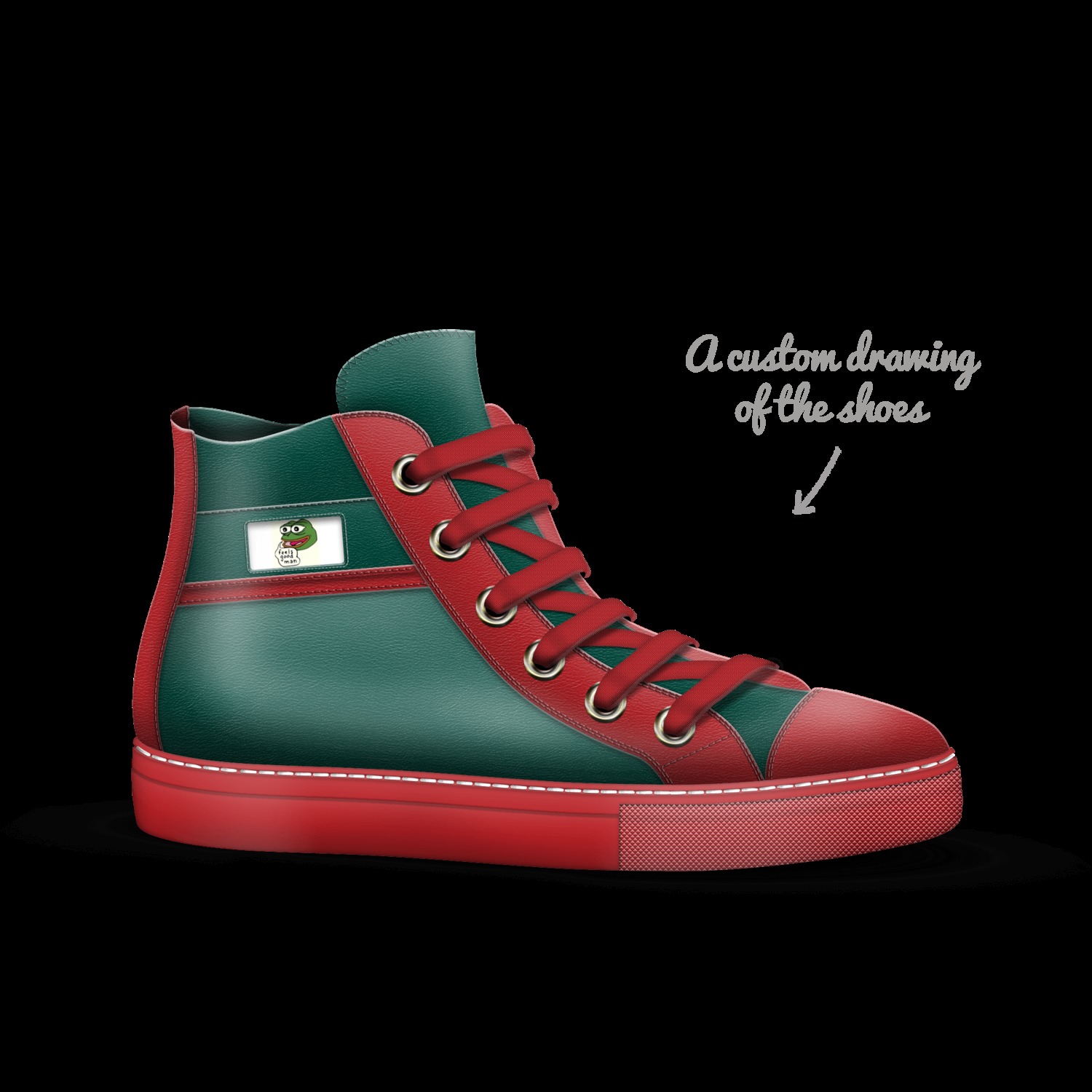 Meme Shoes | A Custom Shoe concept by Andrew Tolsma