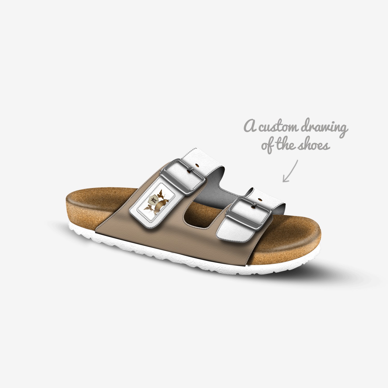 HIPPY custom made in Italy shoes by John A. Annan | Sketch view