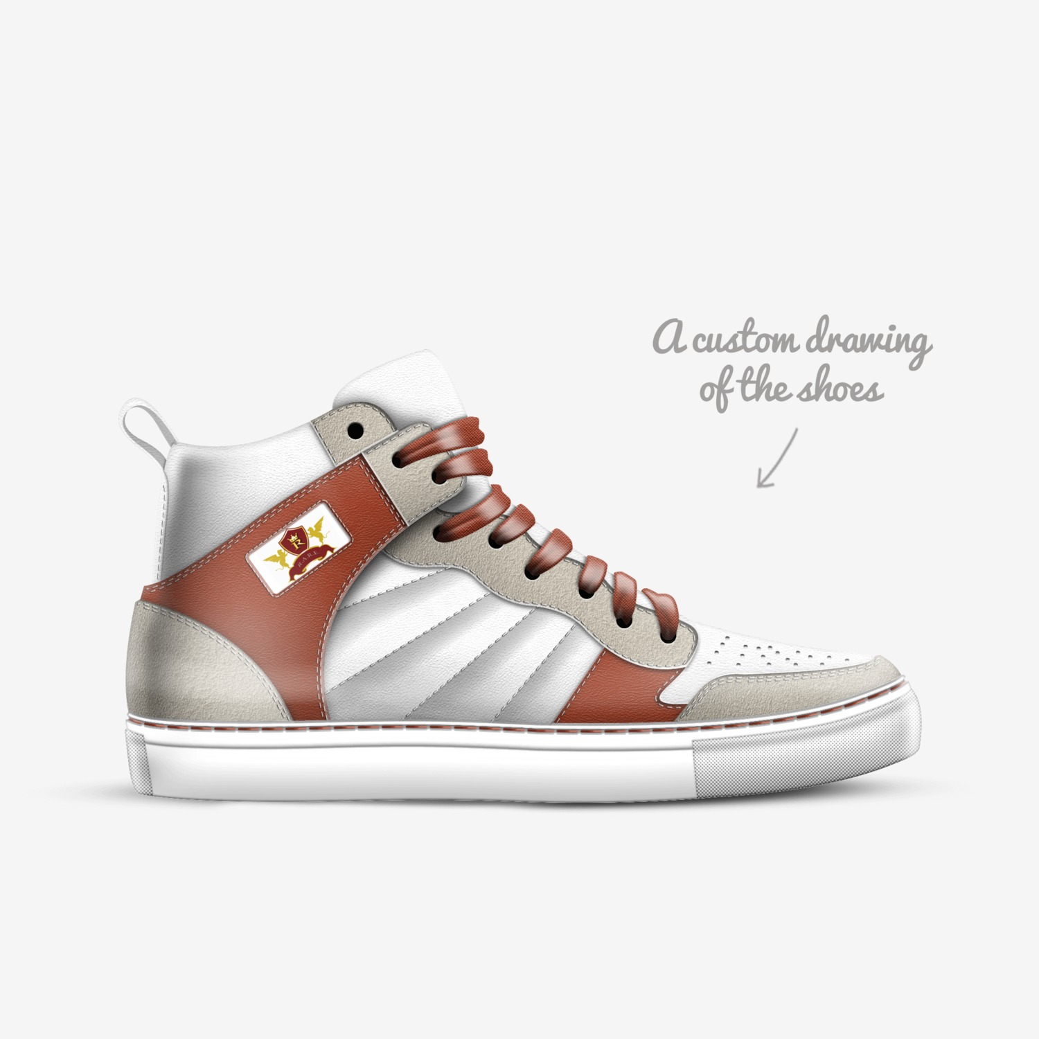 ROGUE custom made in Italy shoes by John A. Annan | Sketch view