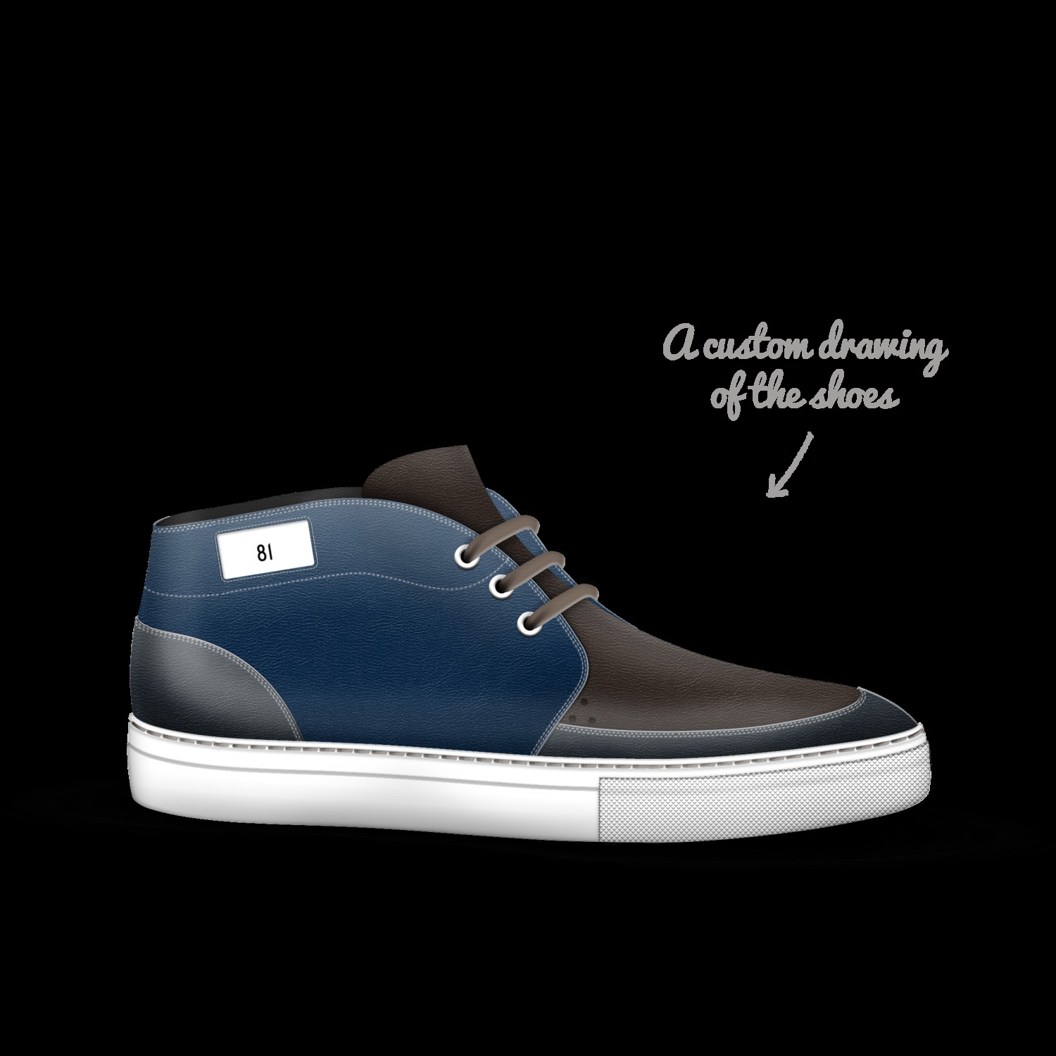 81 A Custom Shoe concept by Aidan Kennedy