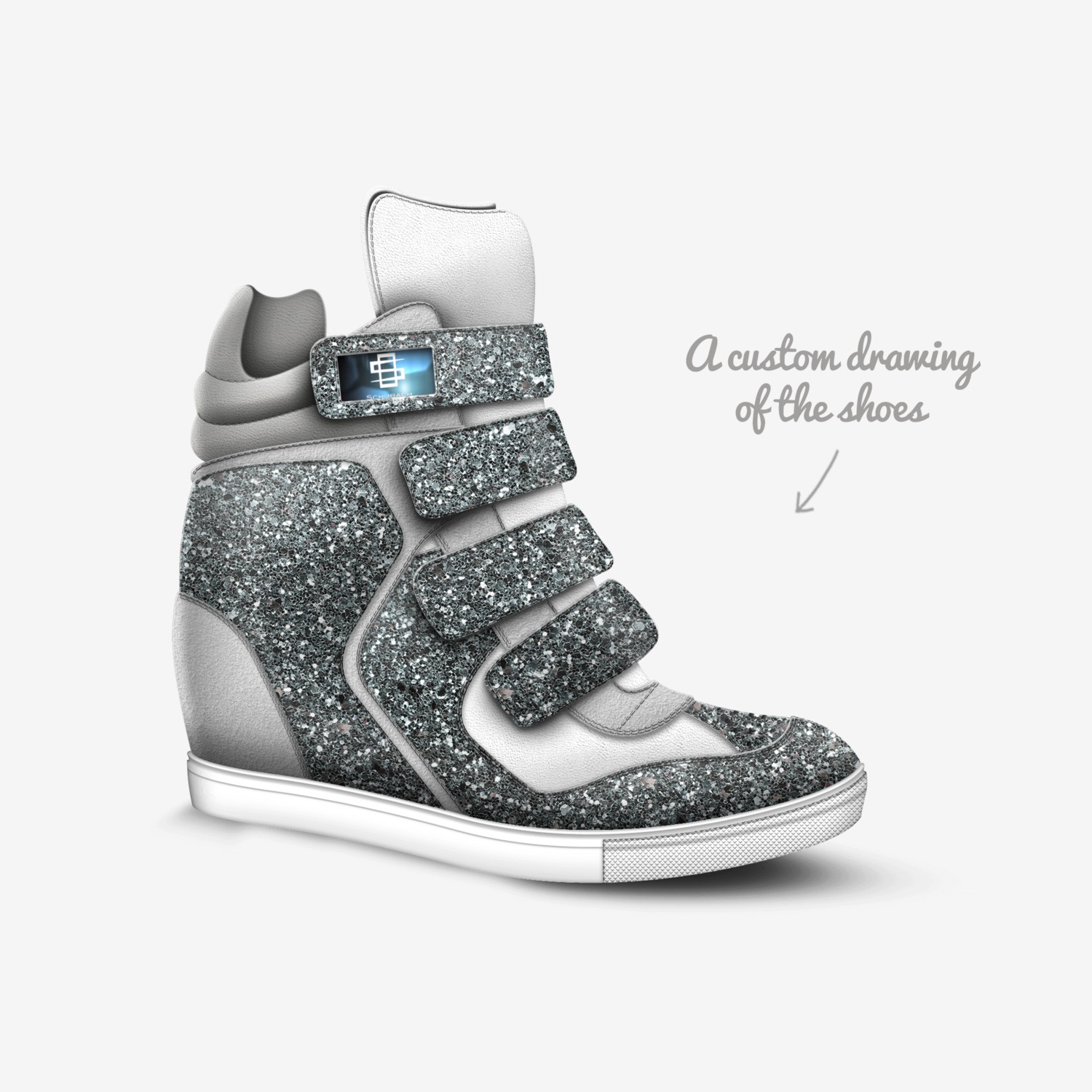 Schubach Taye Taye custom made in Italy shoes by Aaron Schubach | Sketch view
