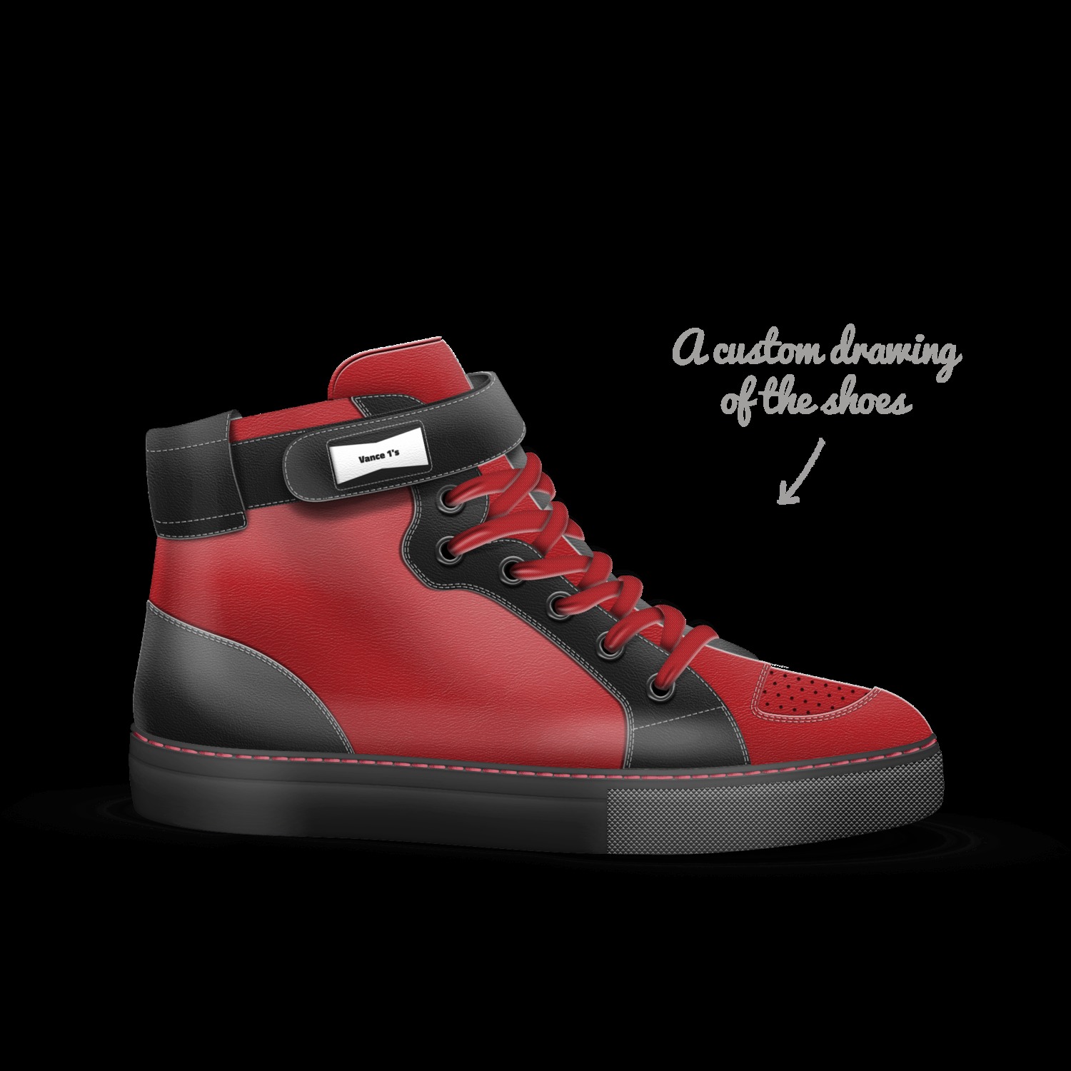 Vance Co. Grady Casual Knit Walking Sneaker, Charcoal 9 : Target
