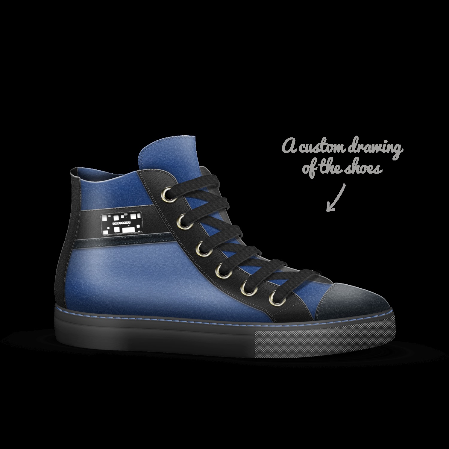12345678 | A Custom Shoe concept by Caleb