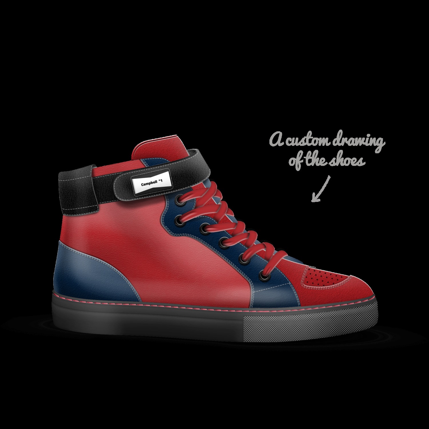 high top school shoes