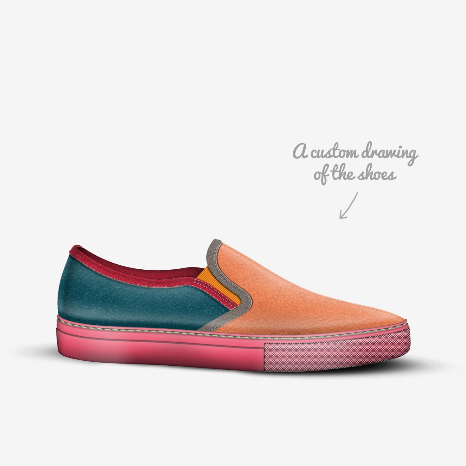 addidas custom made in Italy shoes by Christopher.c | Sketch view