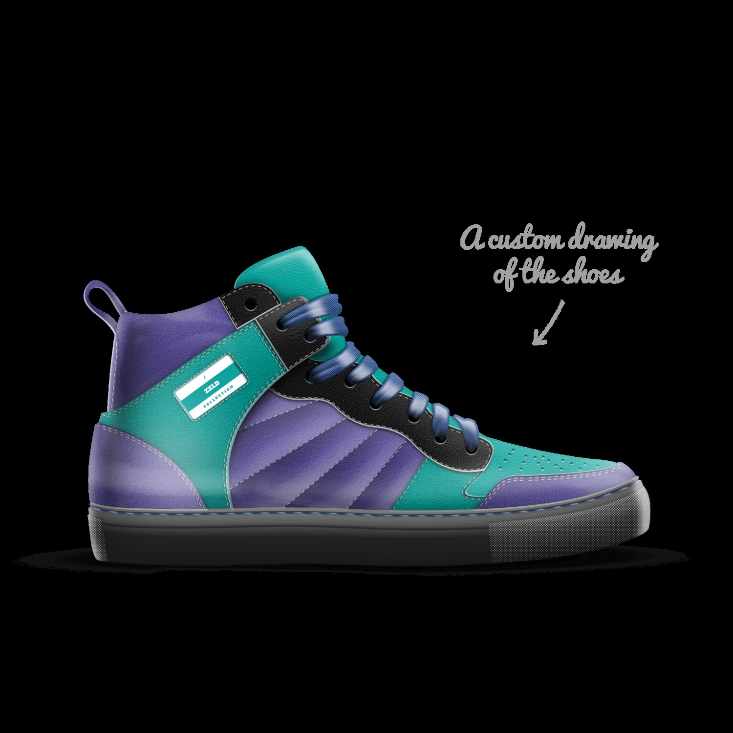 ZXLD | A Custom Shoe concept by Json Ross