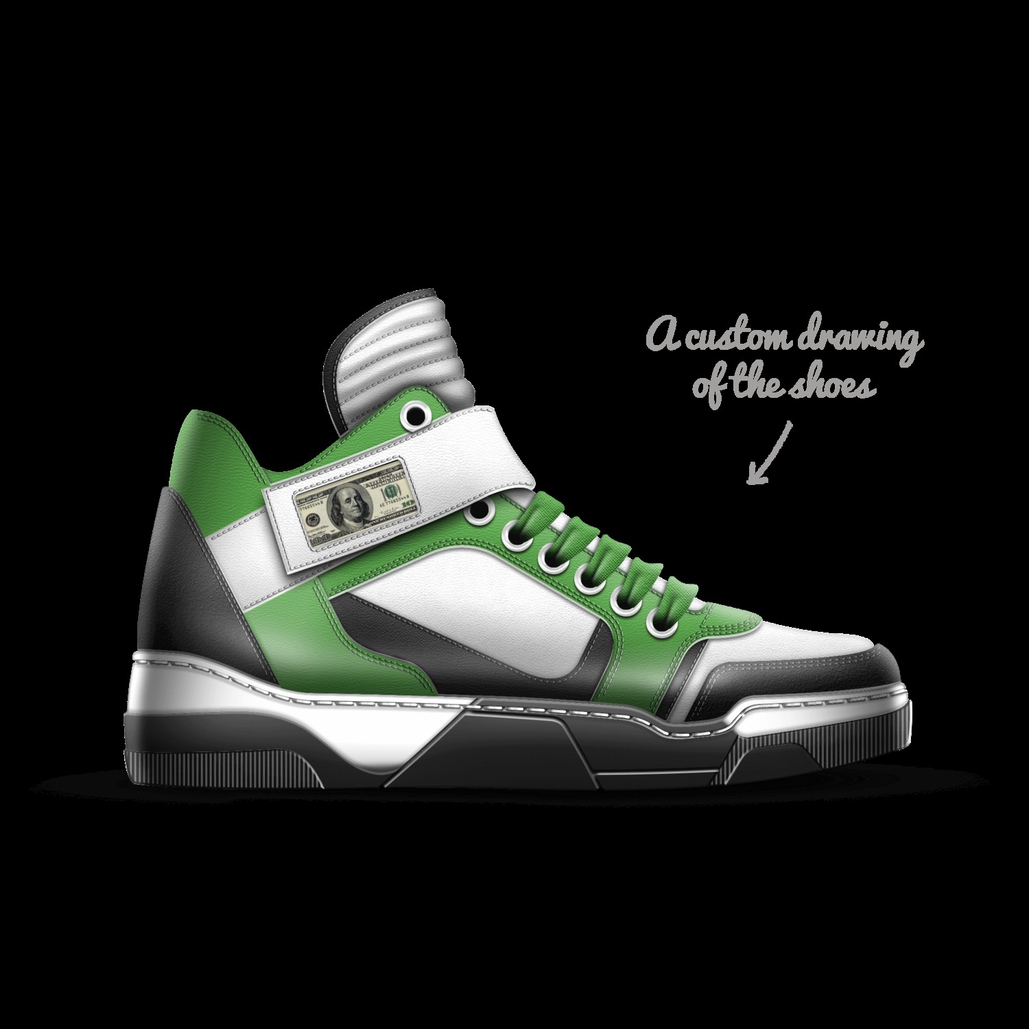 Cash Money A Custom Shoe concept by Ryan Simpson