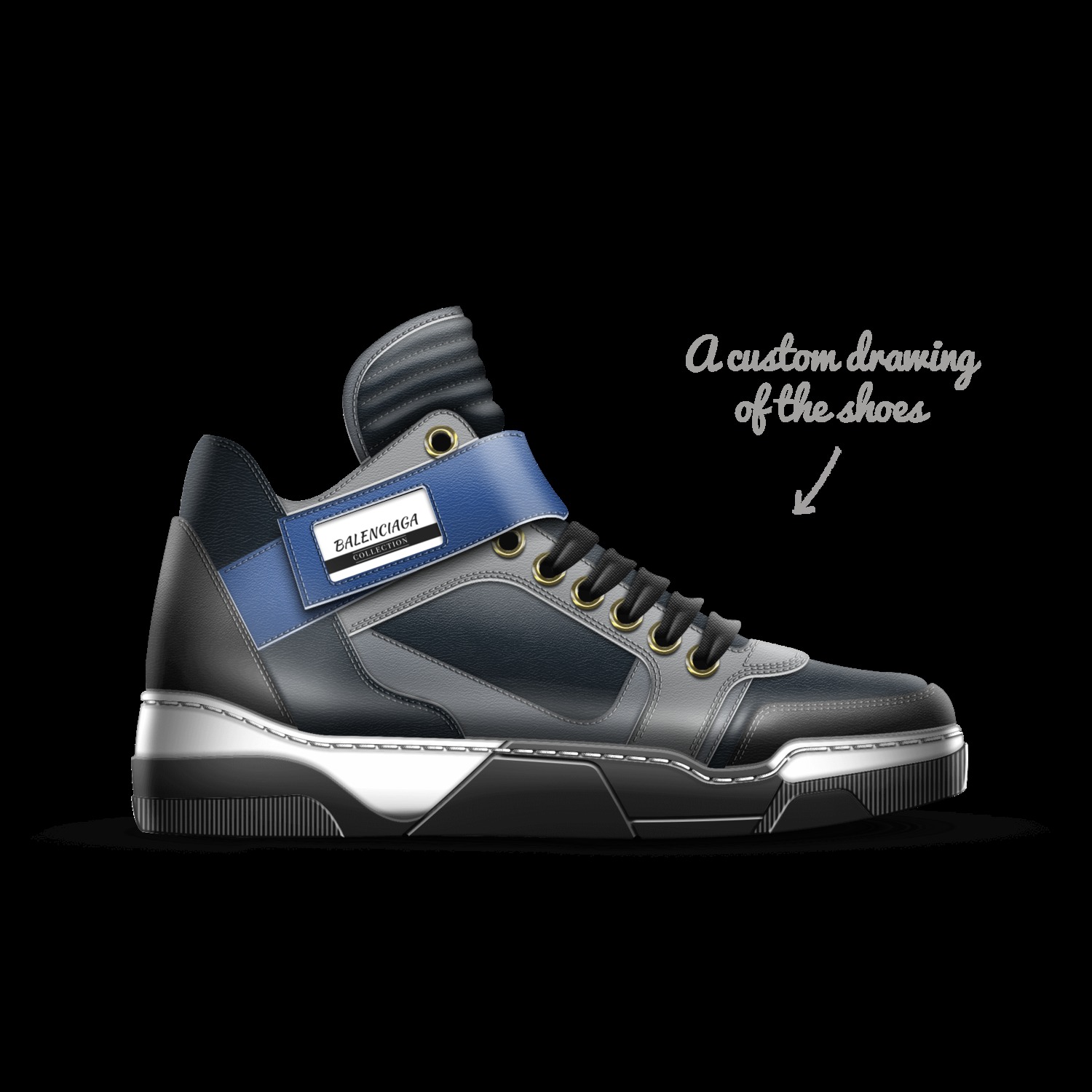 BALENCIAGA | A Custom Shoe concept by 