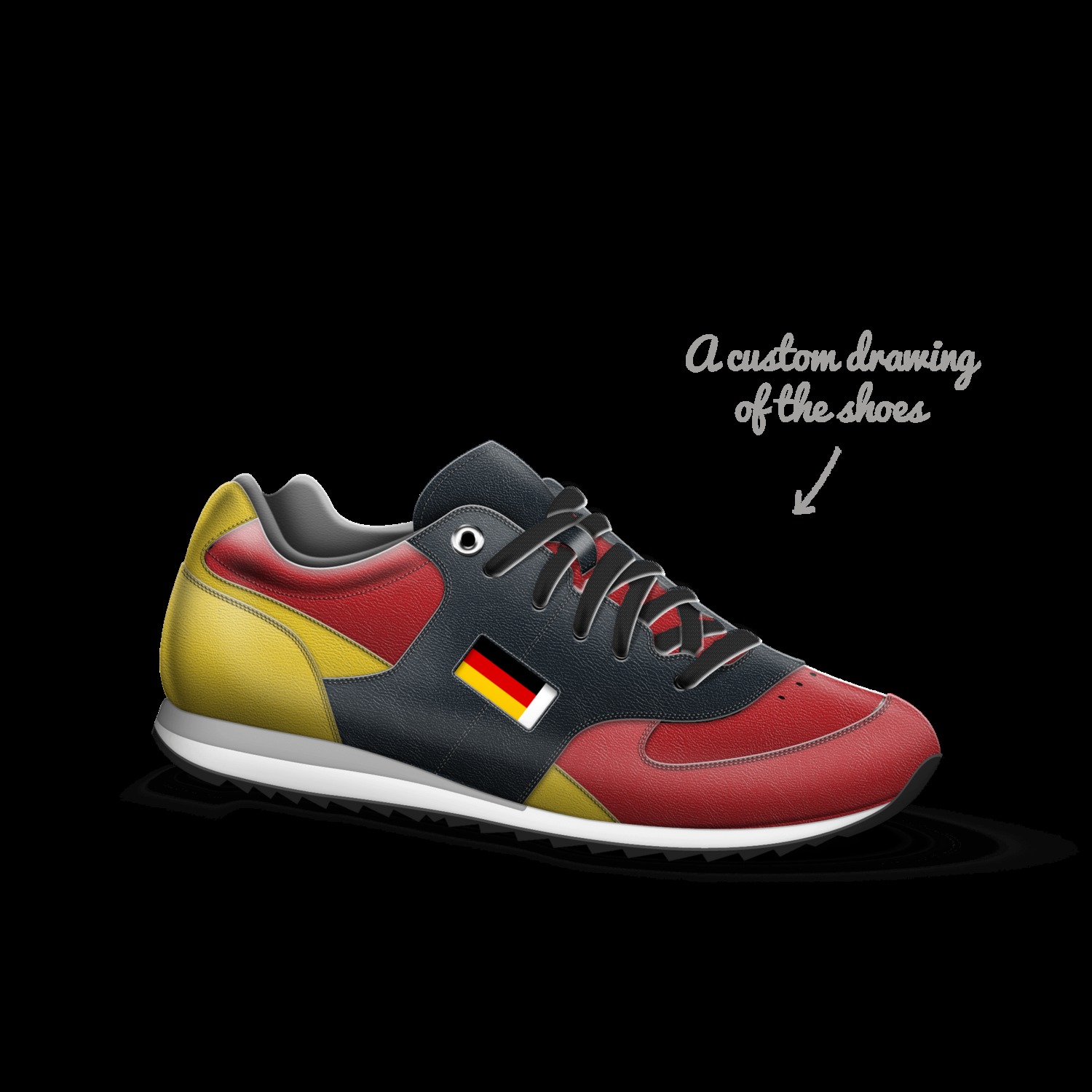 German A Custom Shoe concept by Nathan