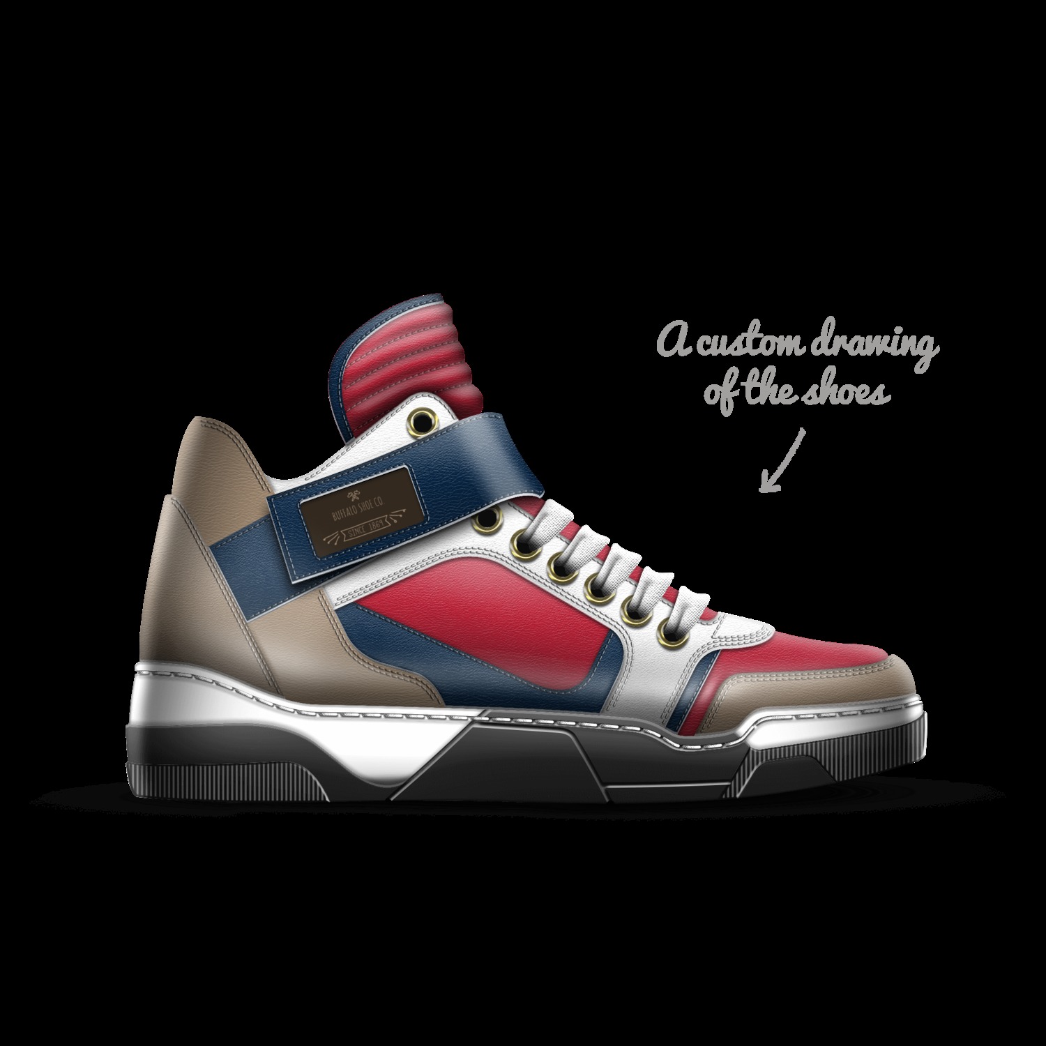 Buffalo shoes high top on sale