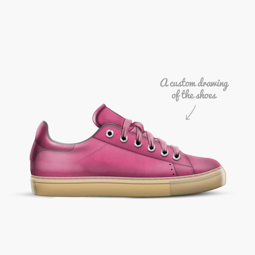 Rose Luxe limited edition shoe Rose Luxe artisan made in Italy shoes by Albert Ray Collection