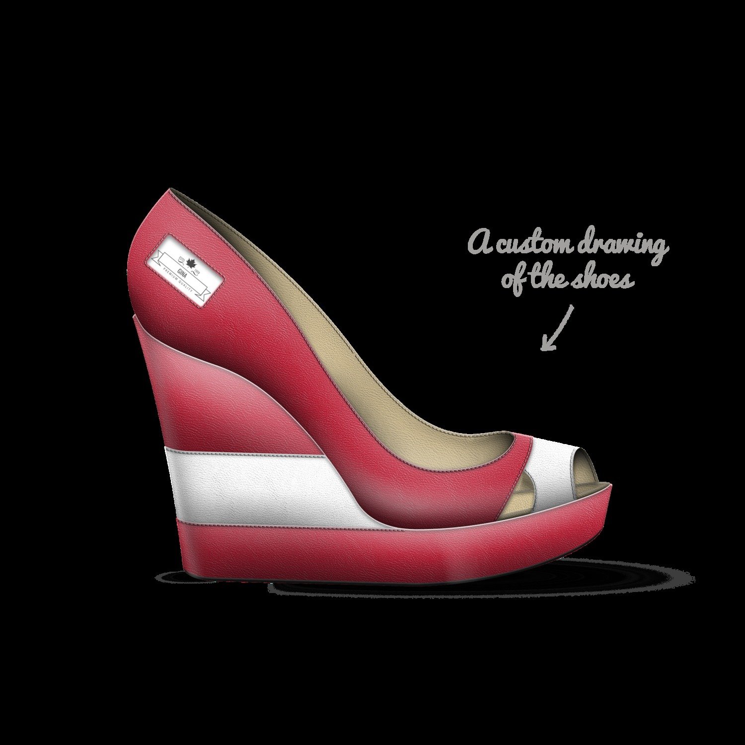 Gina A Custom Shoe concept by Carl Lowe