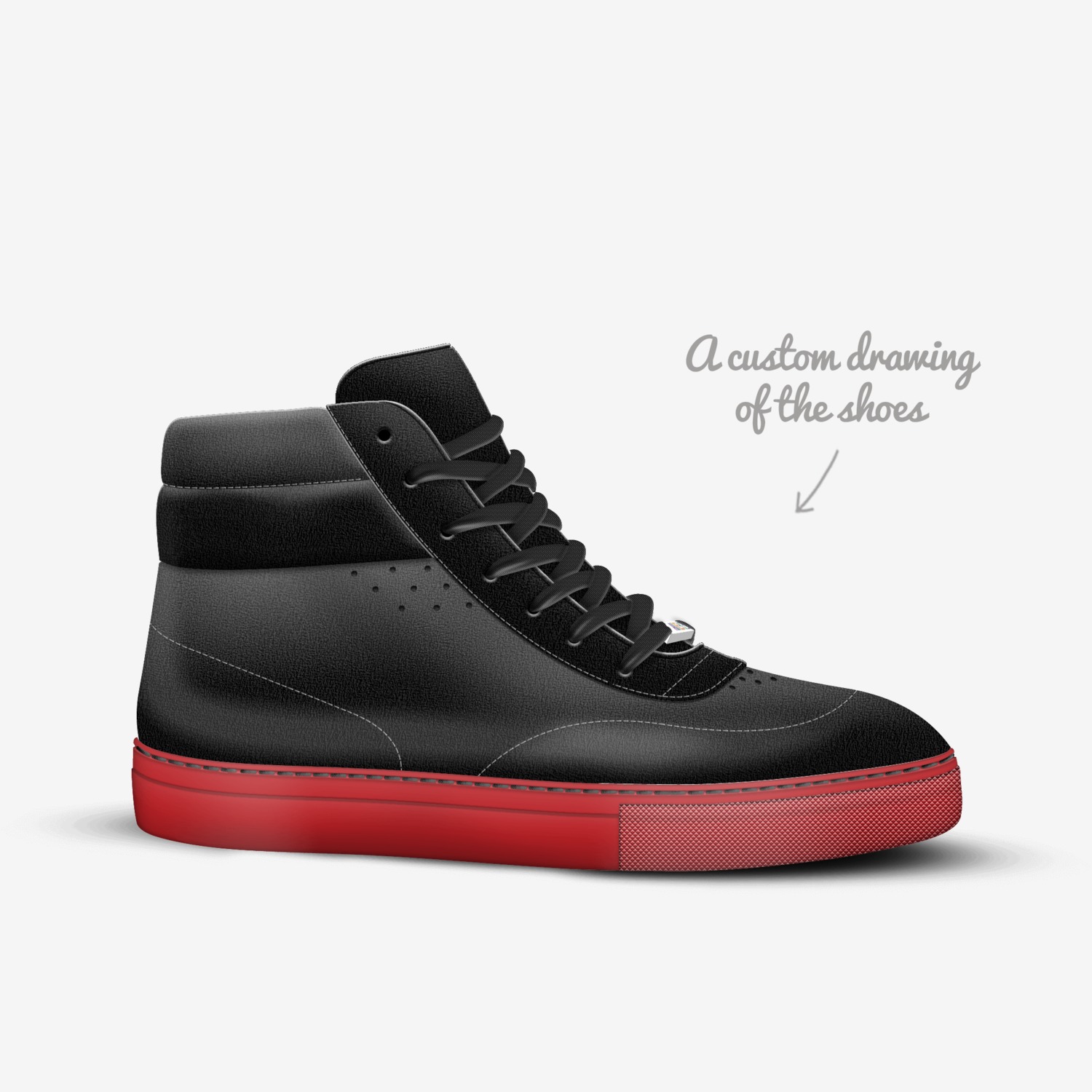 Quattrocchi custom made in Italy shoes by Thomas Quattrocchi | Sketch view