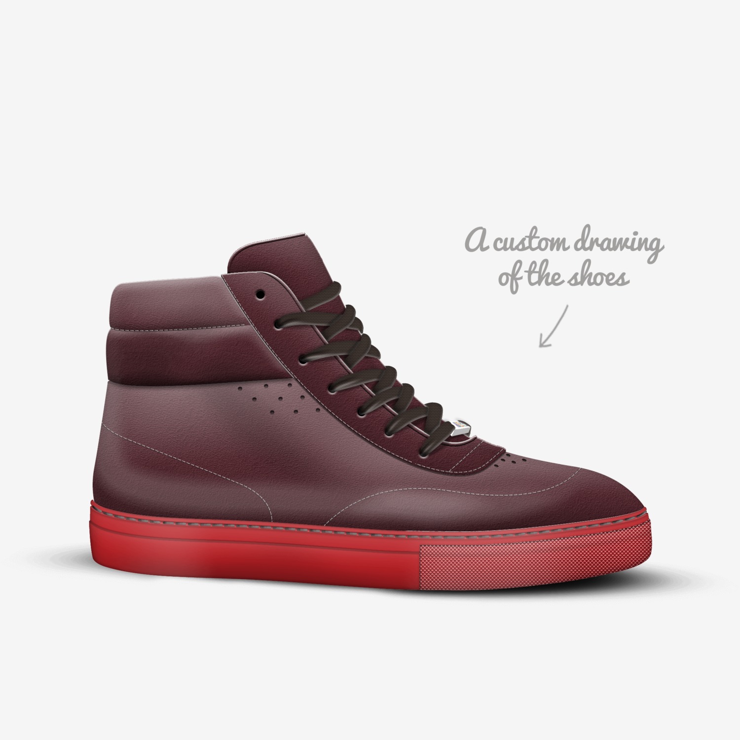 Quattrocchi custom made in Italy shoes by Thomas Quattrocchi | Sketch view
