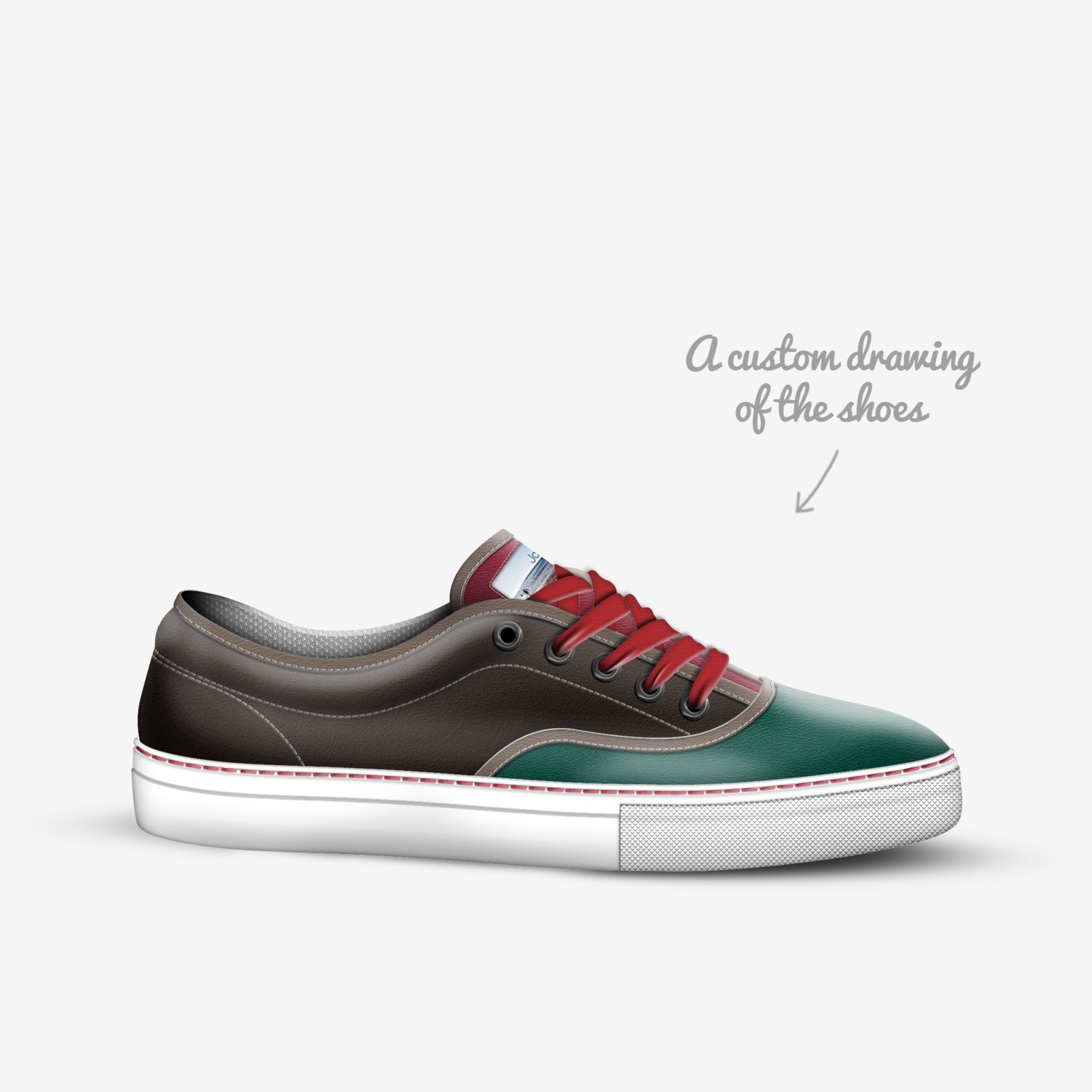 Jara custom made in Italy shoes by Ignacio Madrigal | Sketch view