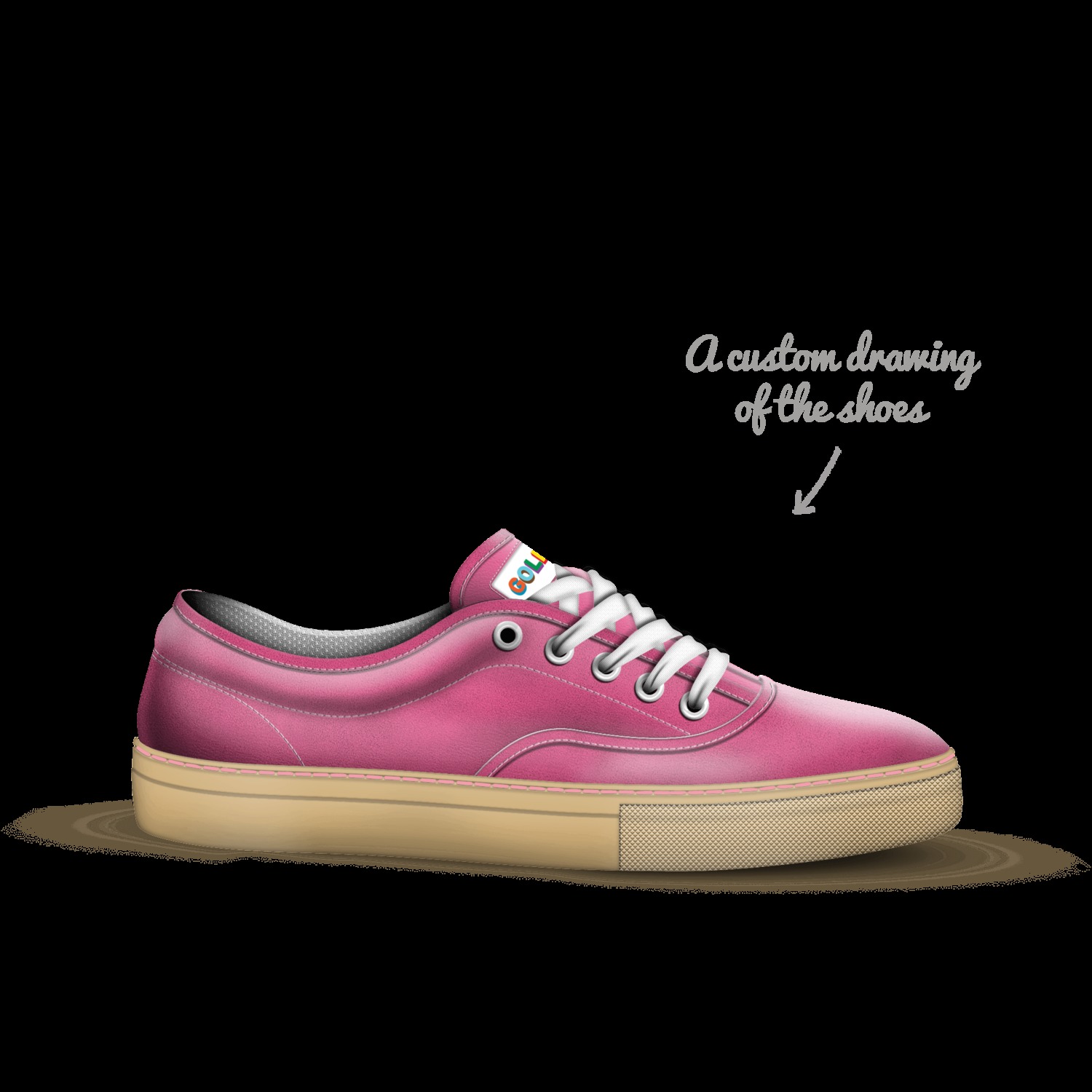 Flower sales boy shoes