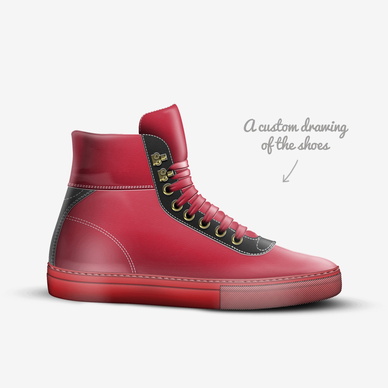 Myra custom made in Italy shoes by Myra | Sketch view