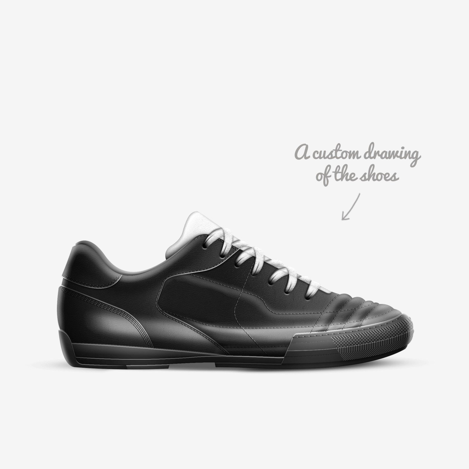 ROSS YOUELL  custom made in Italy shoes by Kvn Elvn | Sketch view