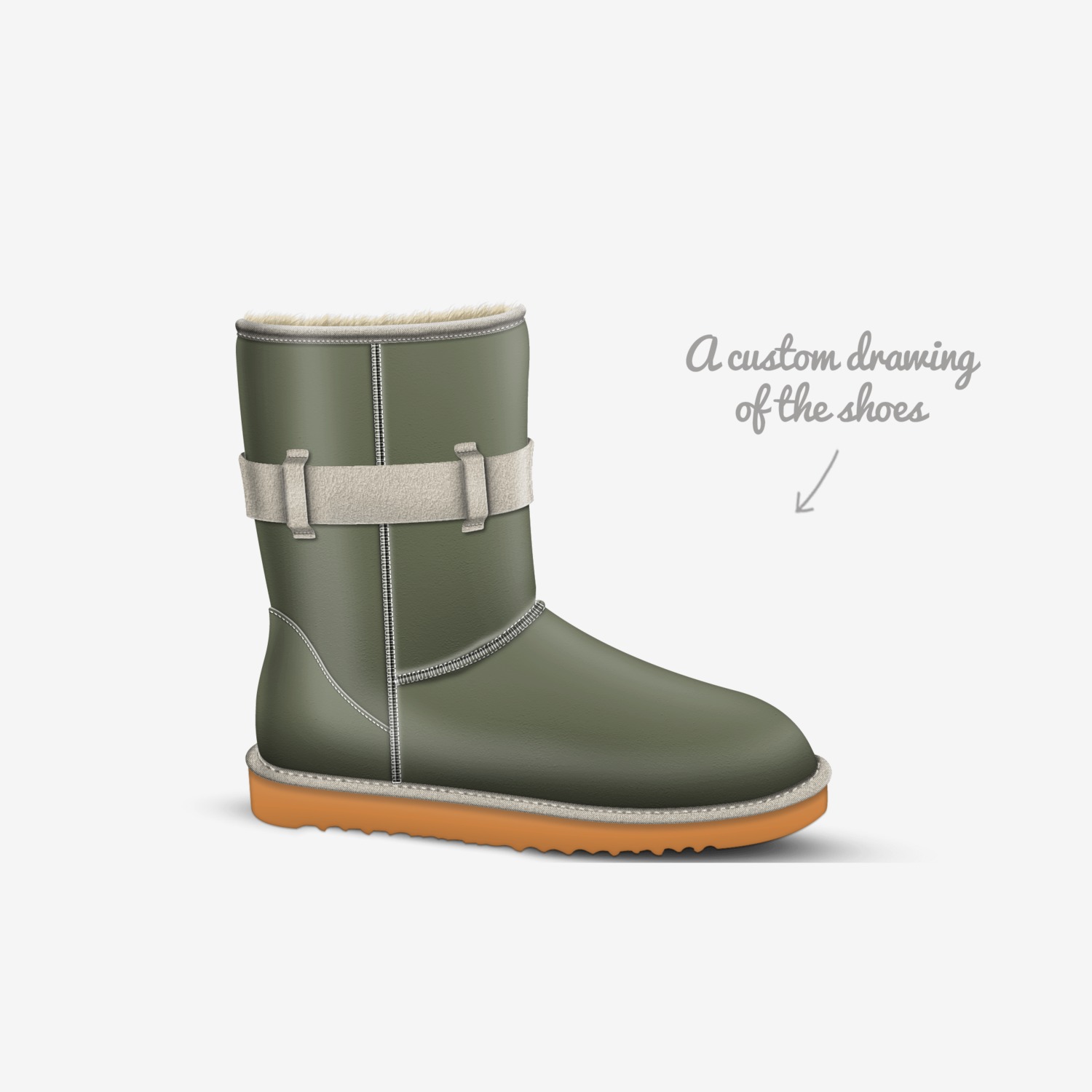 LXR custom made in Italy shoes by Kvn Elvn | Sketch view
