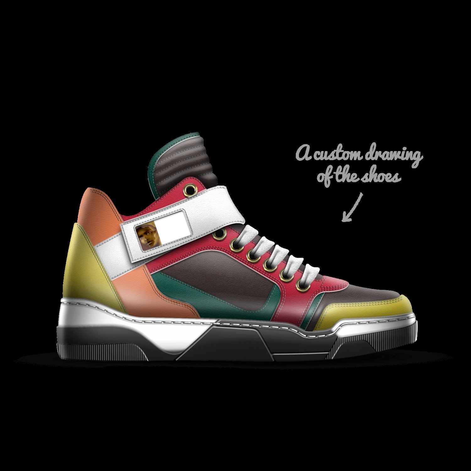 AG MARN A Custom Shoe concept by Mandilakhe Makuleni