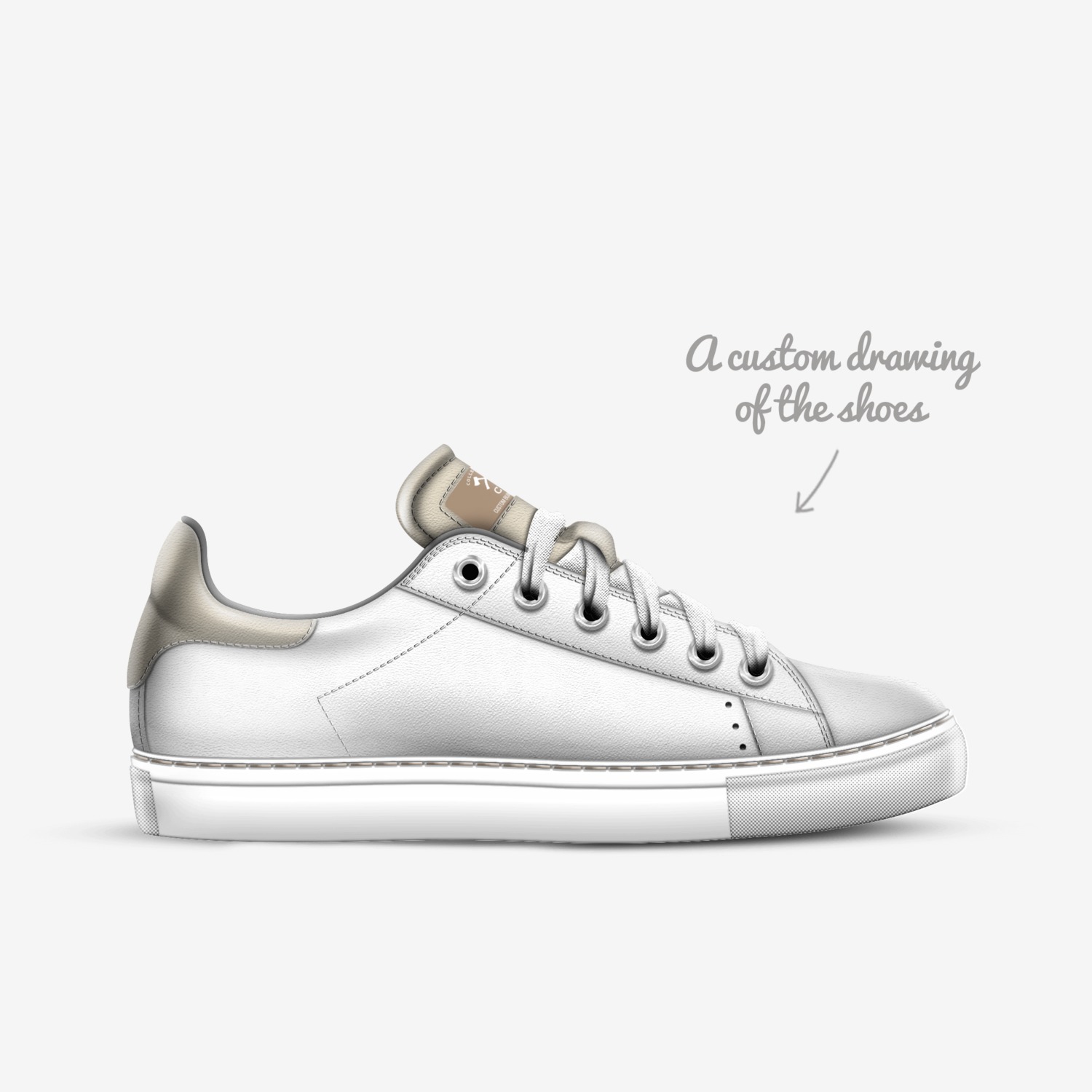 CD custom made in Italy shoes by Charlie Davies | Sketch view