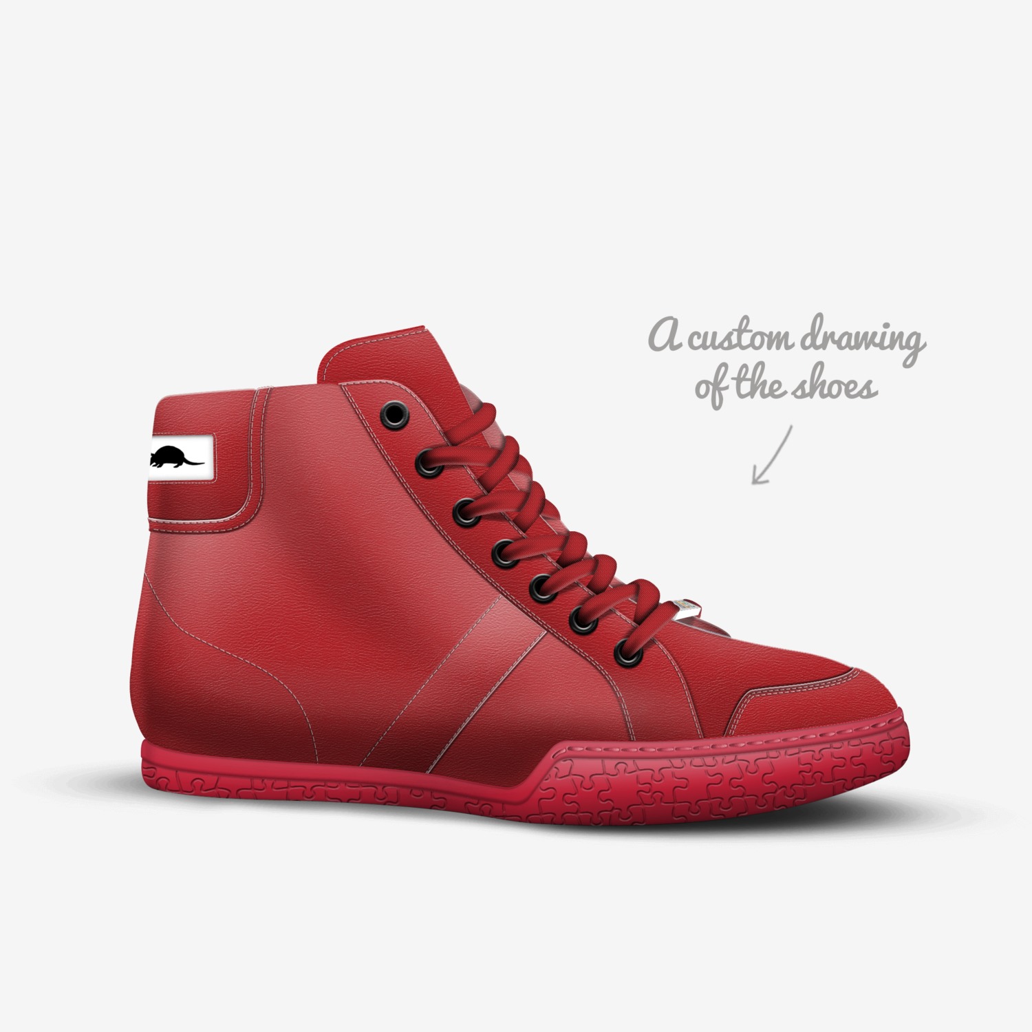 ARMADILLO'S custom made in Italy shoes by Armadillo Couture | Sketch view