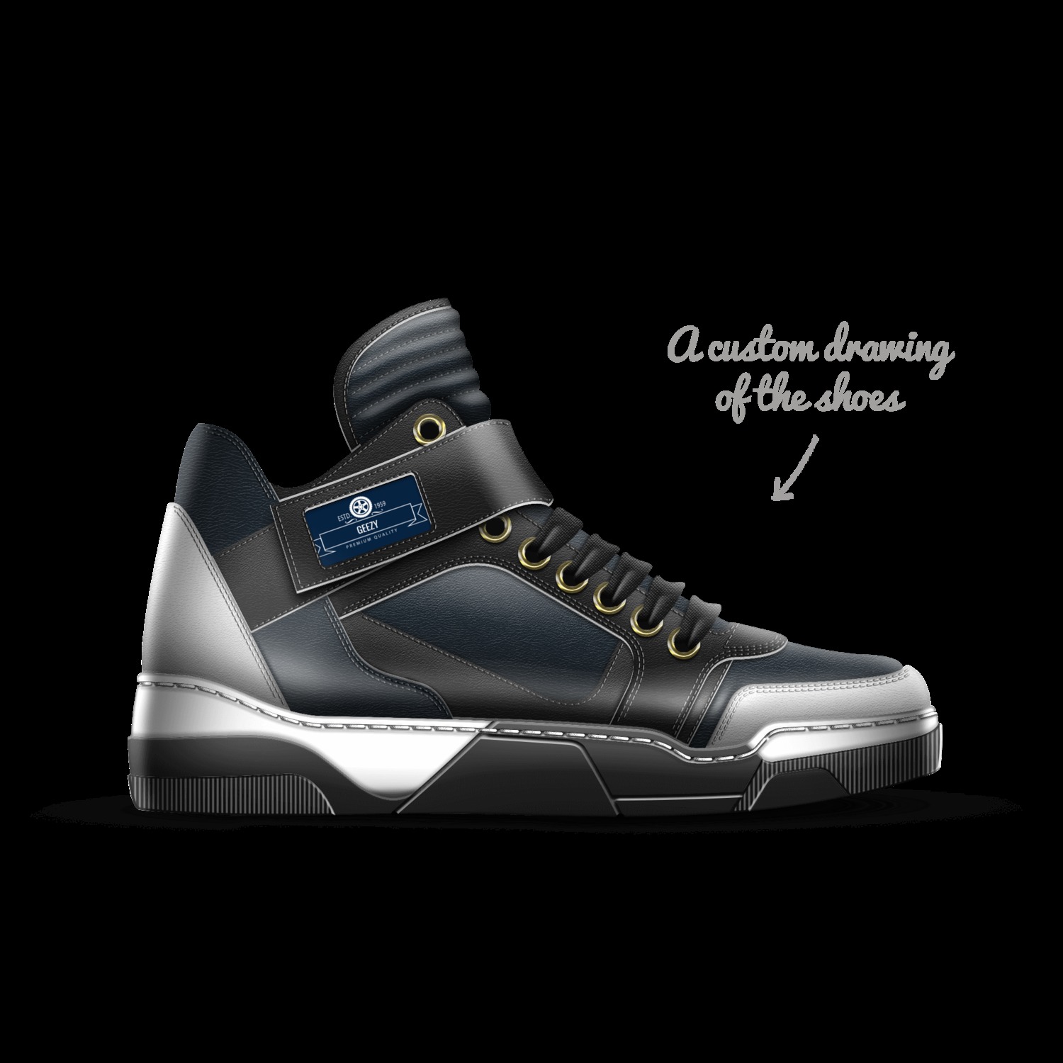 Geezy A Custom Shoe concept by Gabe F