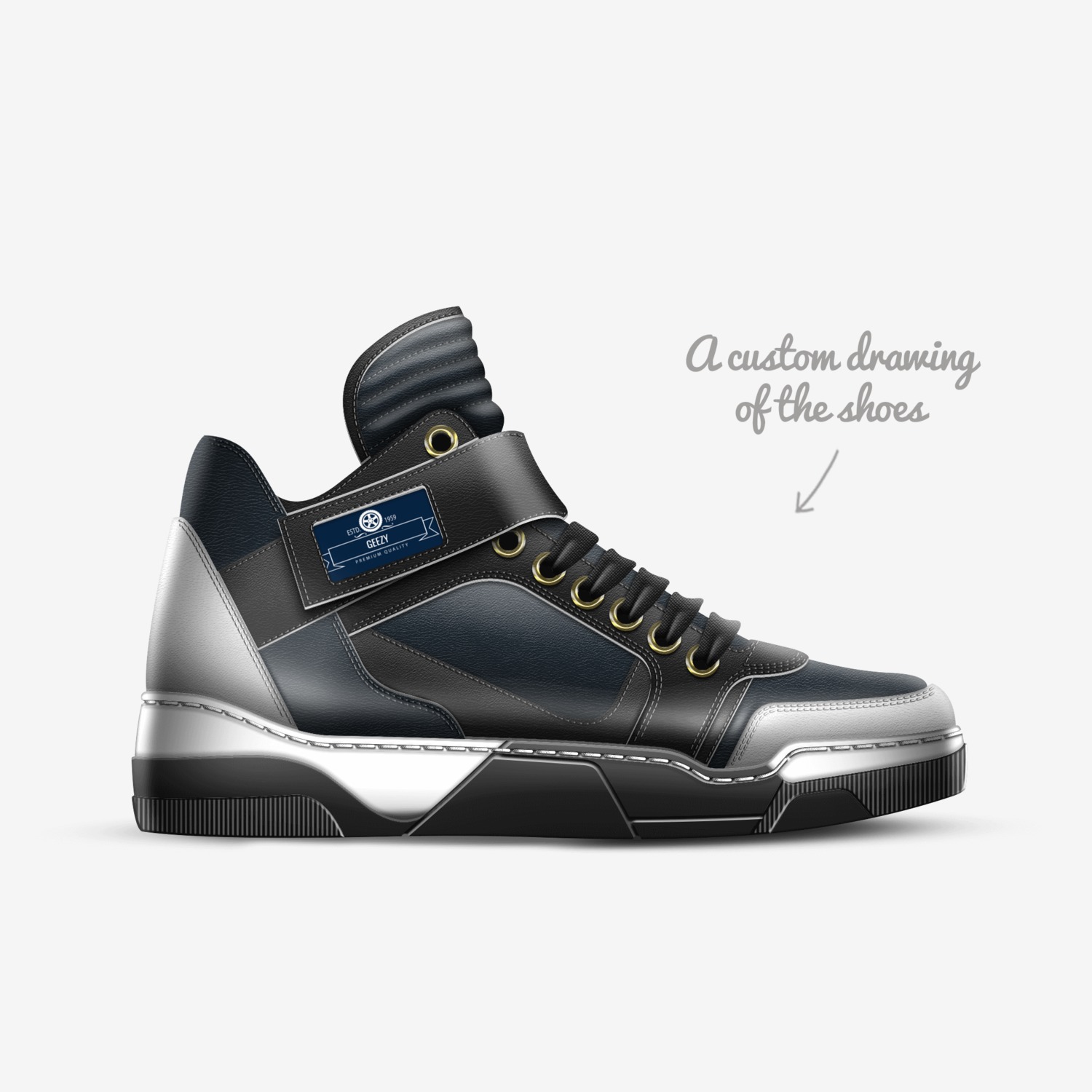 Geezy | A Custom Shoe concept by Gabe F