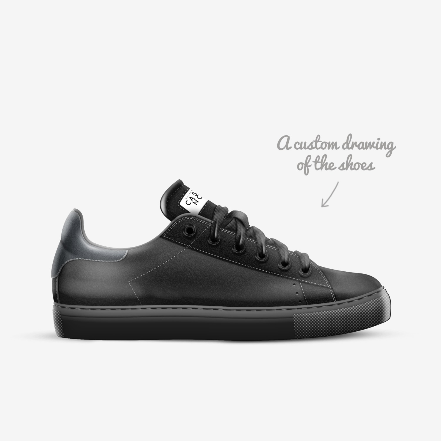 Cassanova custom made in Italy shoes by Cassanova Collection | Sketch view