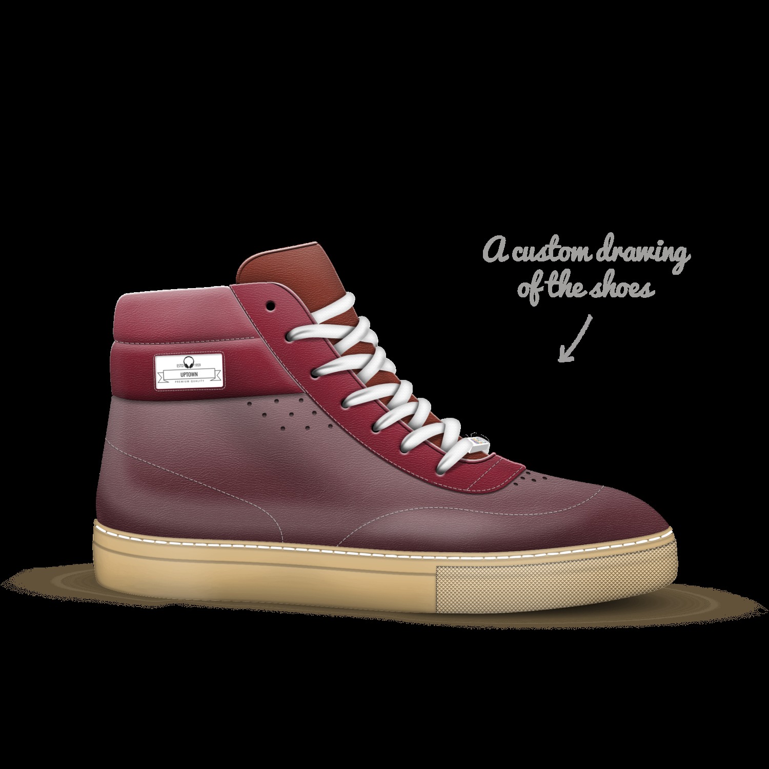 uptown | A Custom Shoe concept by Lachlan