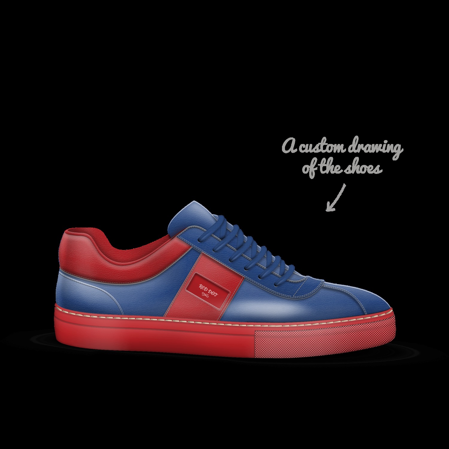 Red dot tennis best sale shoes