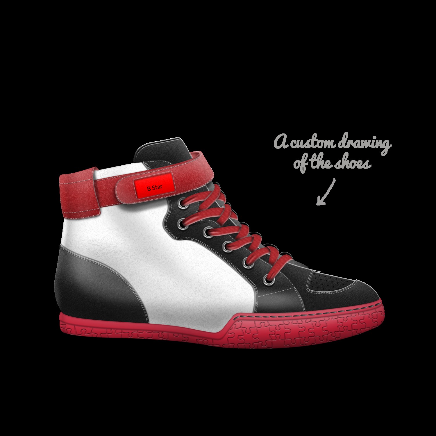 B Star A Custom Shoe concept by Robert Houck