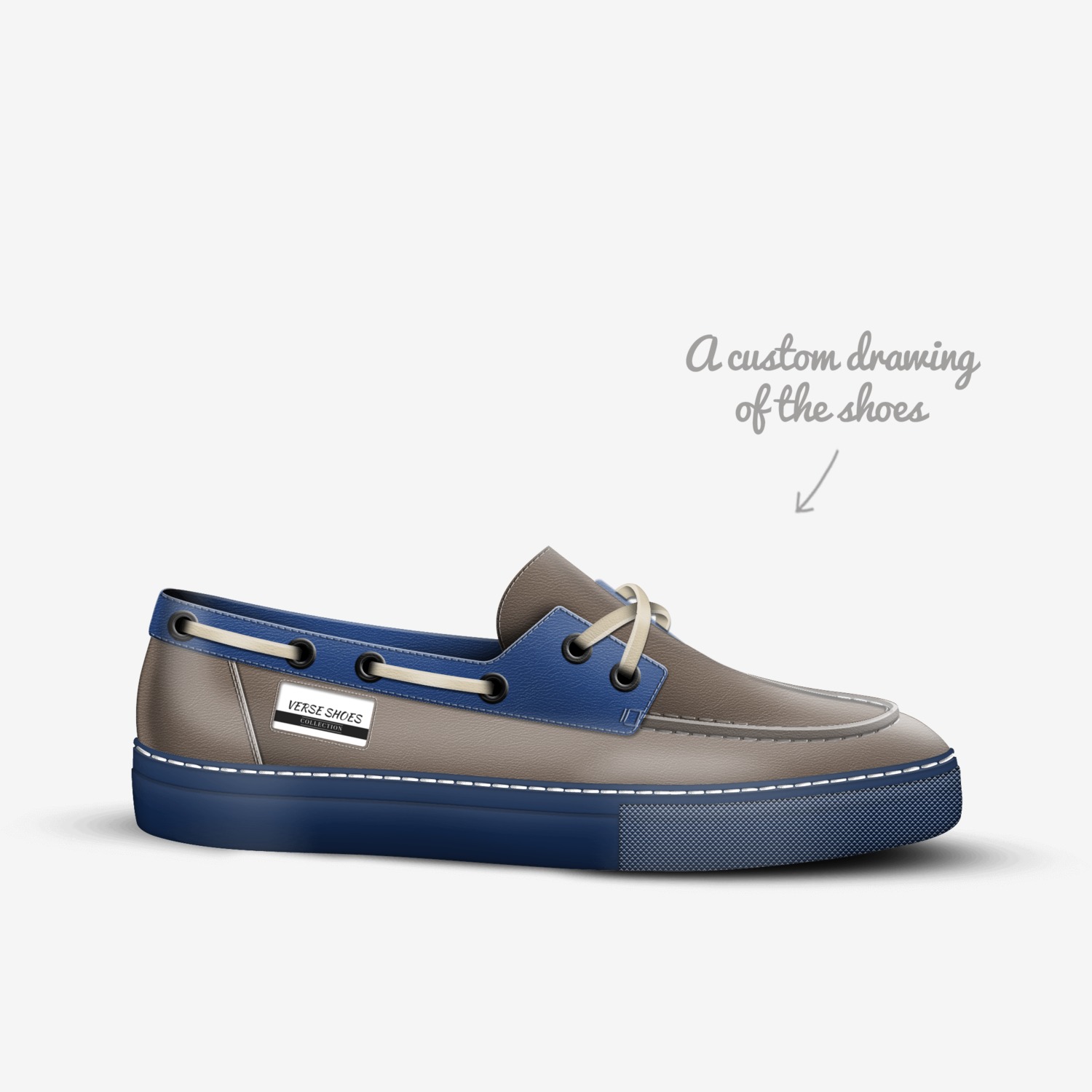 VERSE SHOES custom made in Italy shoes by Niyi Adelusola | Sketch view