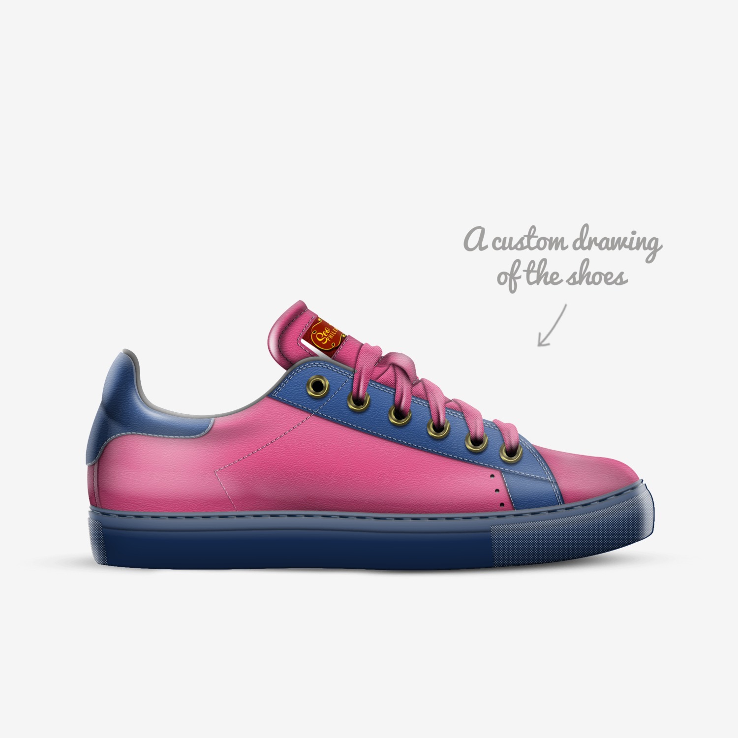 ALWAYZ JISOO custom made in Italy shoes by Ferdinand Chan | Sketch view