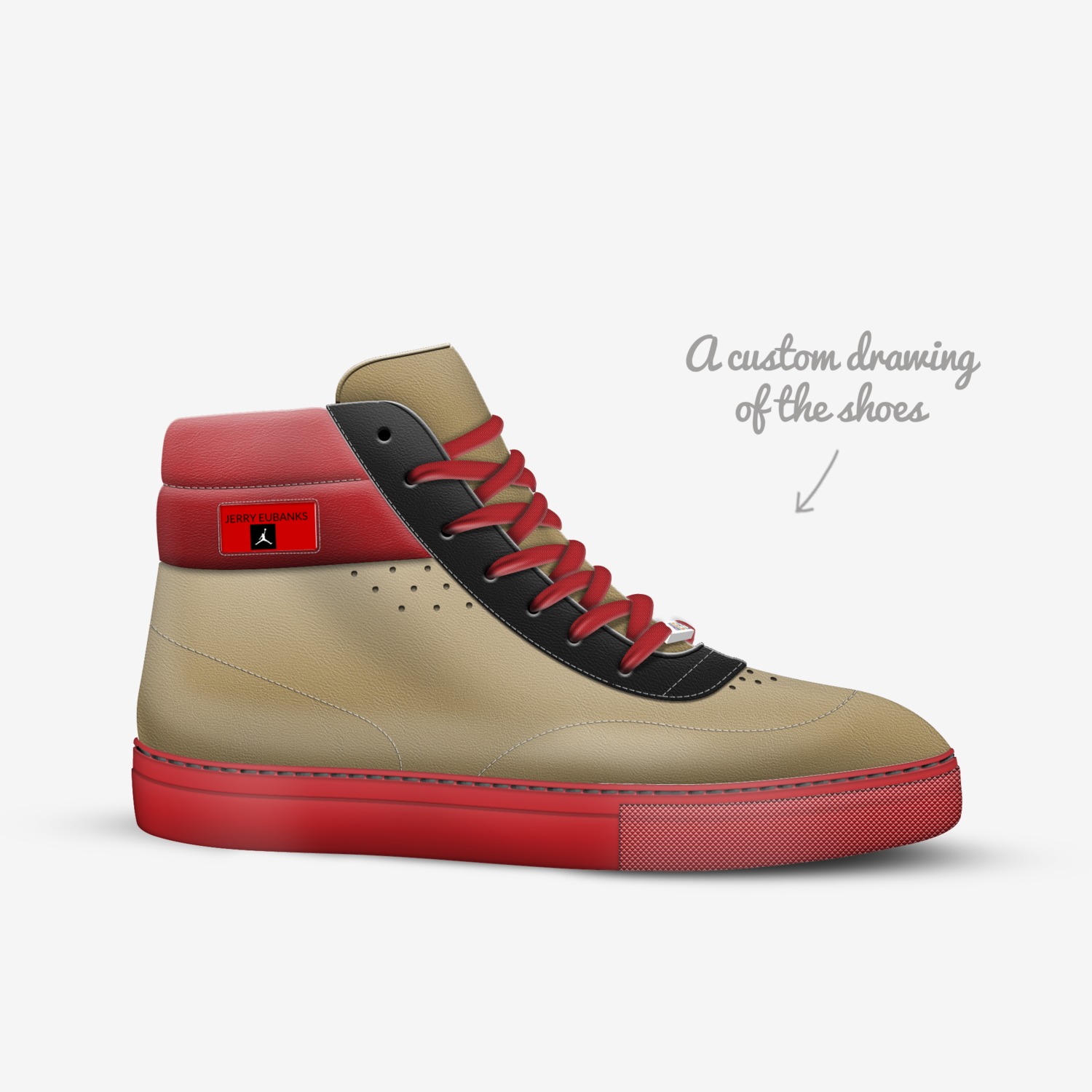 Jerry Eubanks  custom made in Italy shoes by Jerry Eubanks | Sketch view