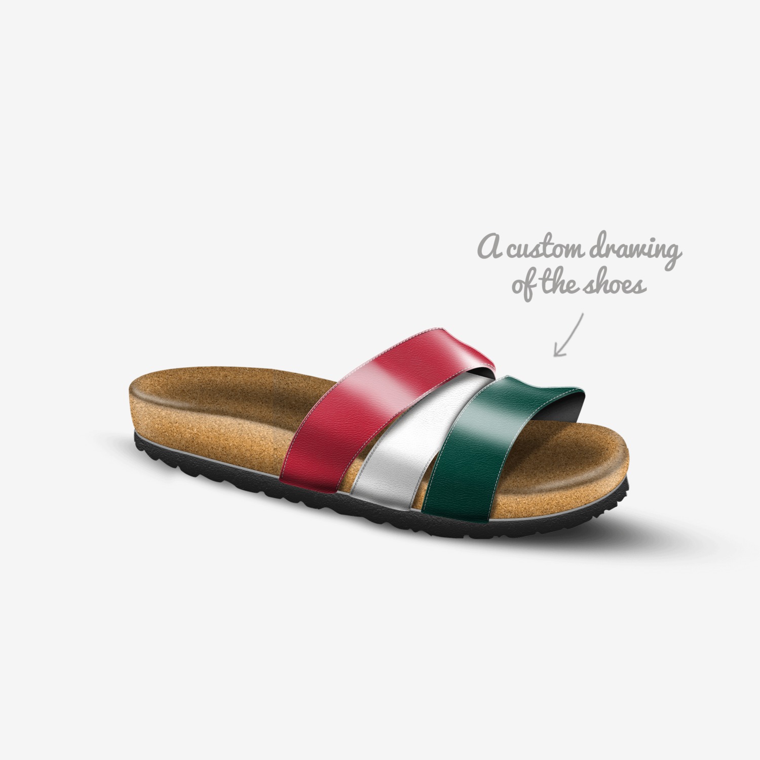 LXR custom made in Italy shoes by Kvn Elvn | Sketch view