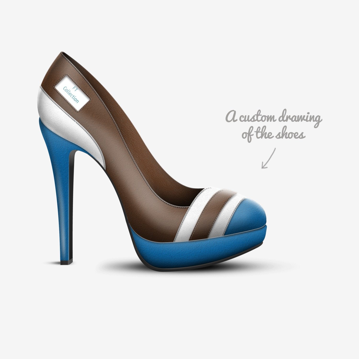 hhjh custom made in Italy shoes by Tyion Lamaster | Sketch view