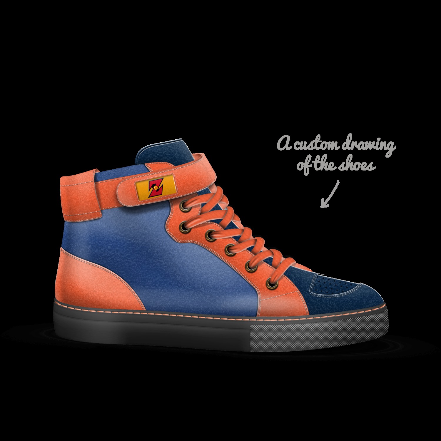 dbz custom shoes