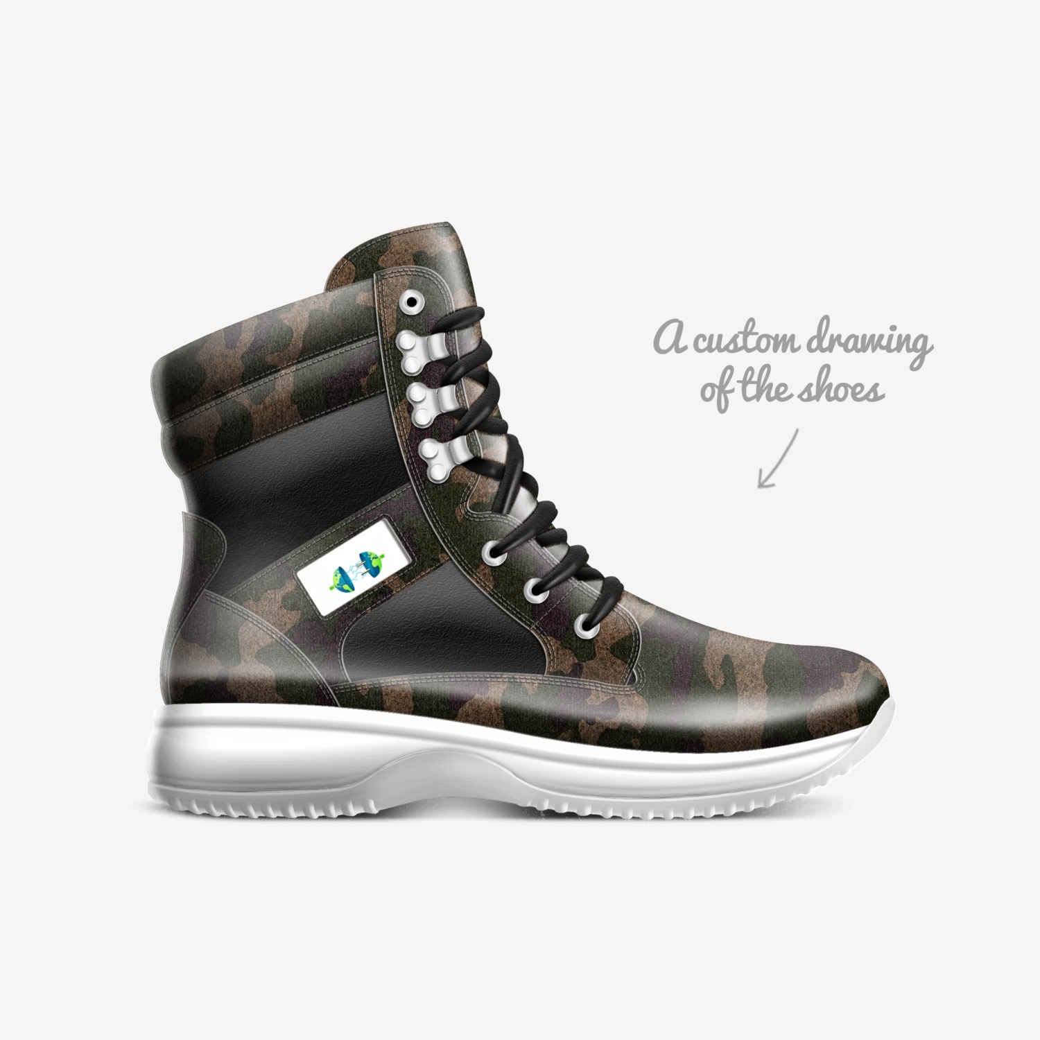 KINETIC custom made in Italy shoes by Melinda Mccoy | Sketch view