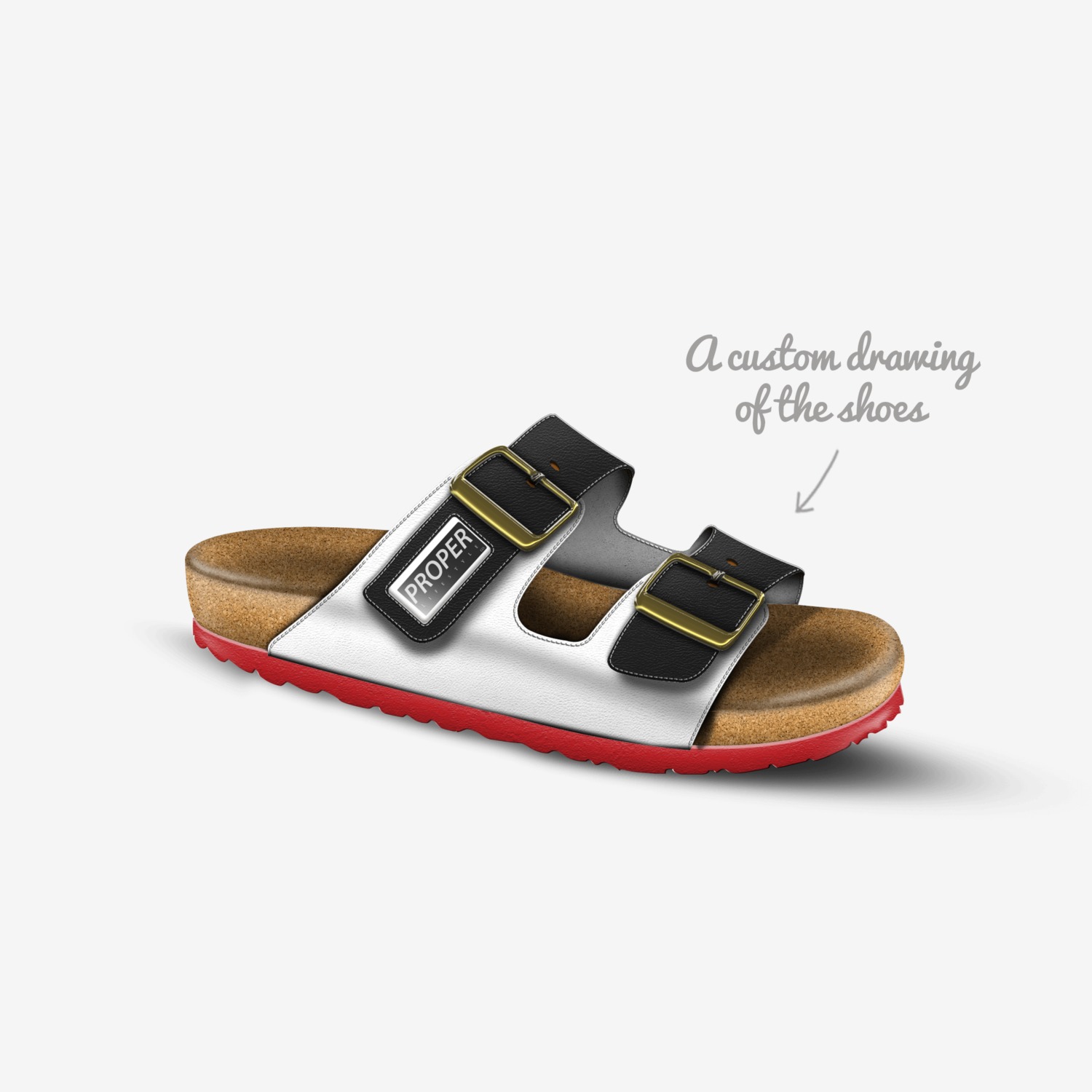 Proper Footwear custom made in Italy shoes by Rorth Roeun | Sketch view