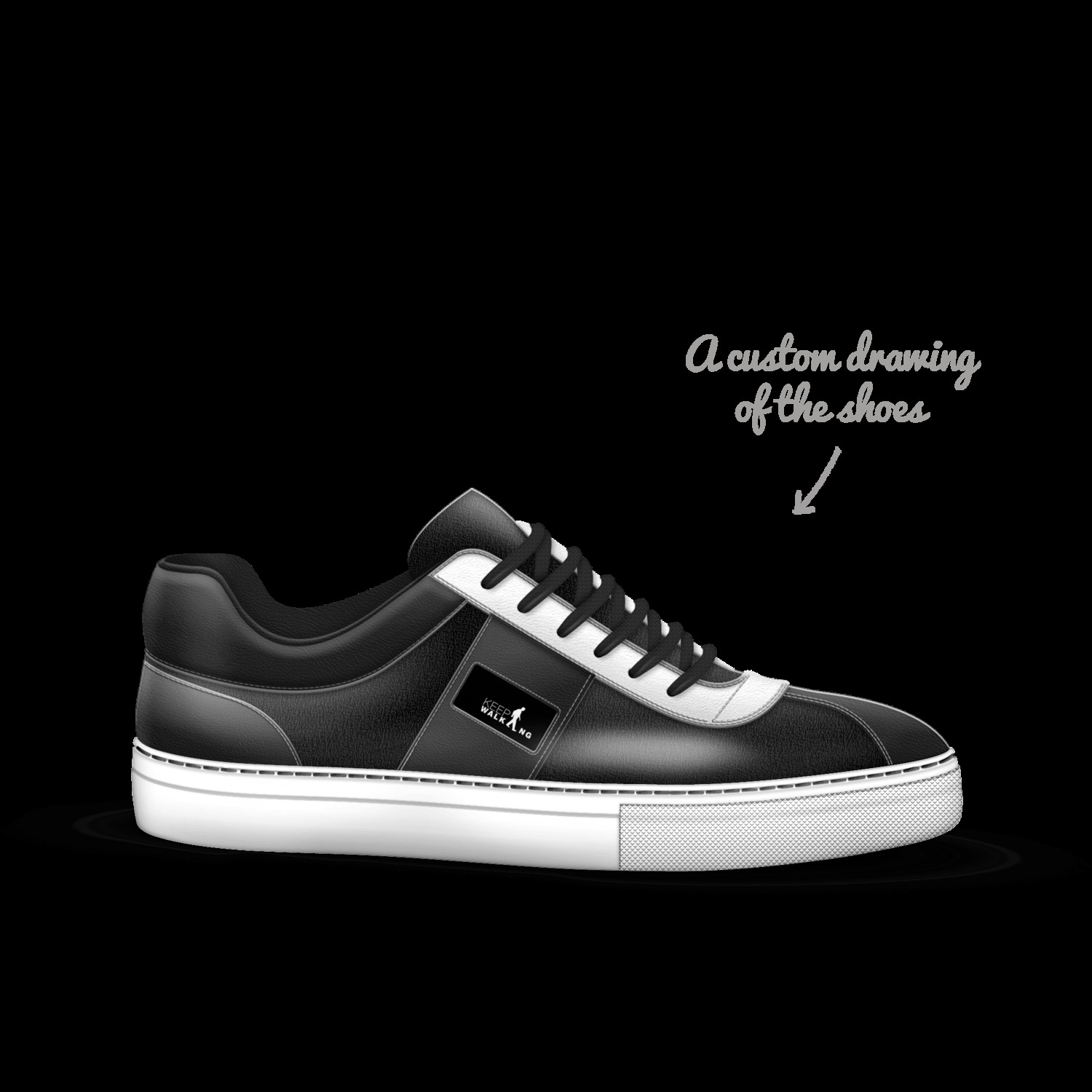 Custom fit walking shoes sale