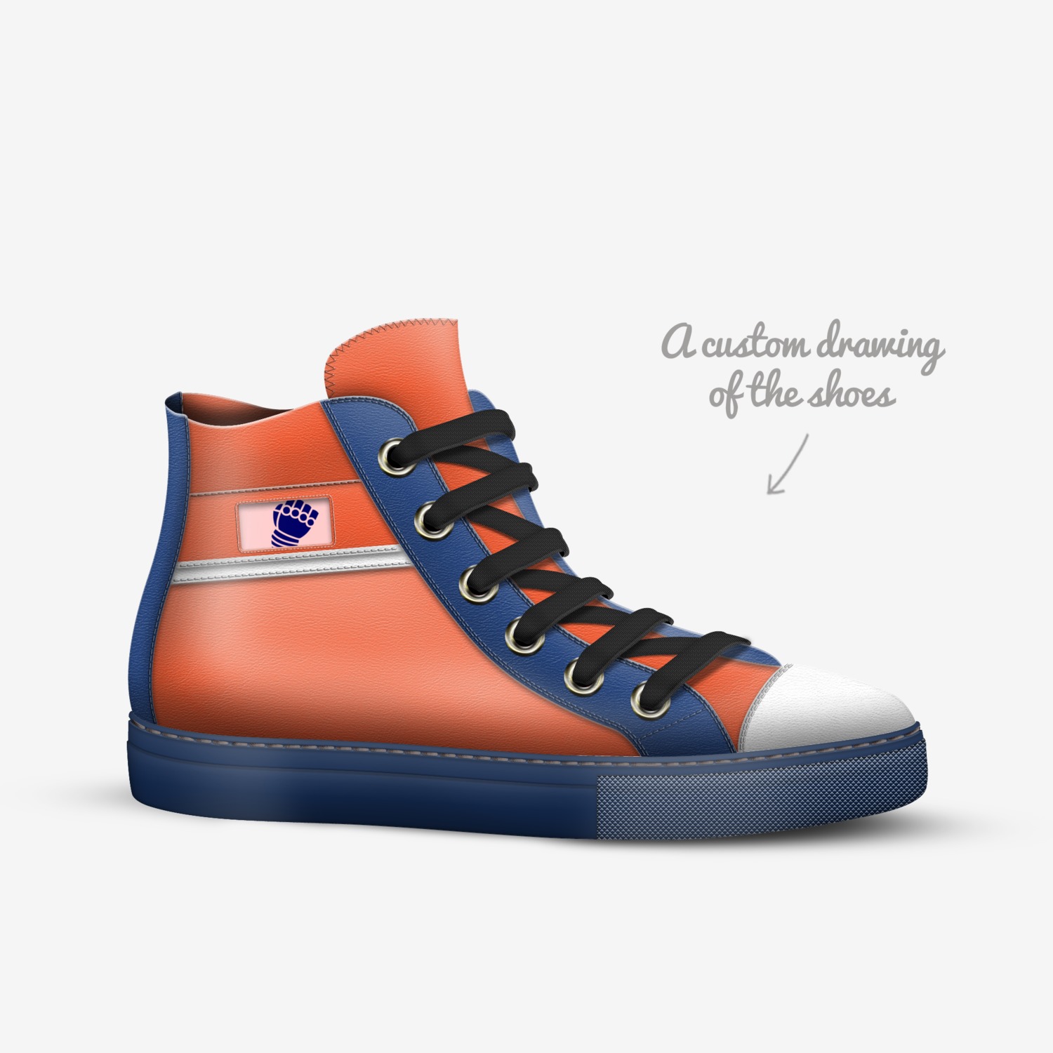 msds custom made in Italy shoes by Travis Gresham | Sketch view