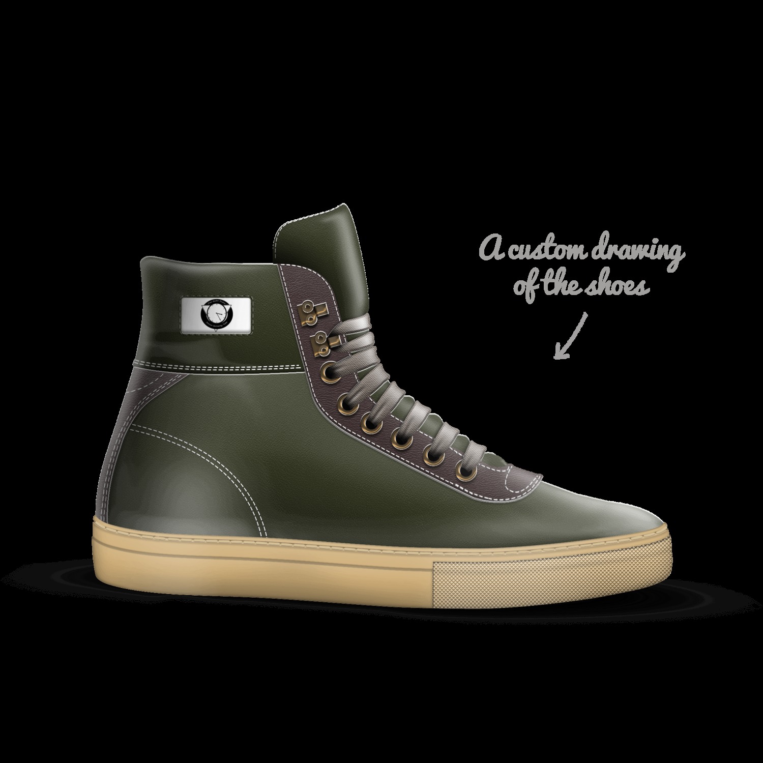 Oak tree A Custom Shoe concept by Gaius Ibebunjor