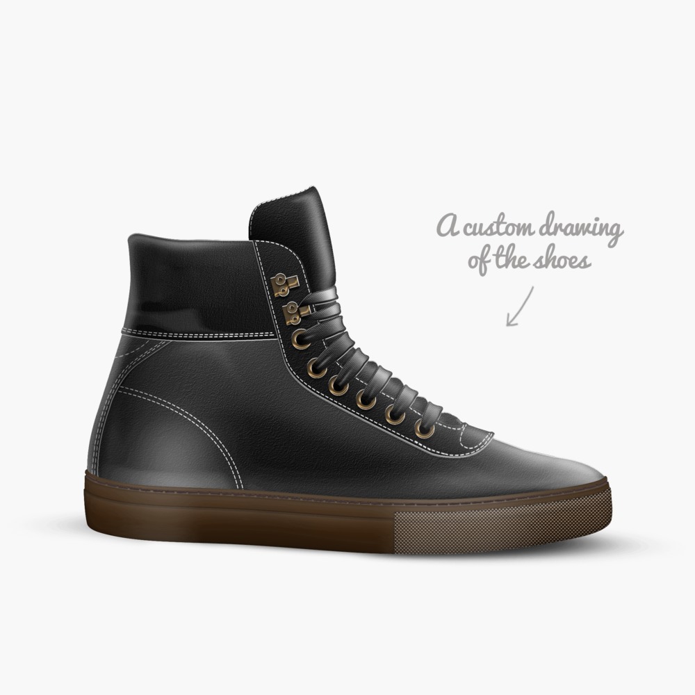 Noir Bronze artisan made in Italy shoes by Albert Ray Collection