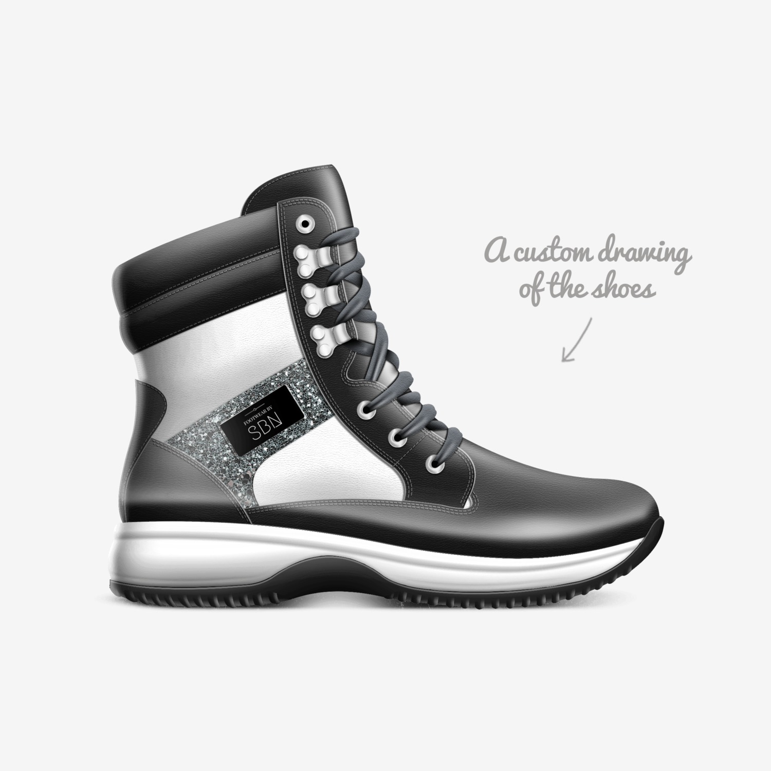 SBN FOOTWEAR custom made in Italy shoes by Style By Nicky | Sketch view