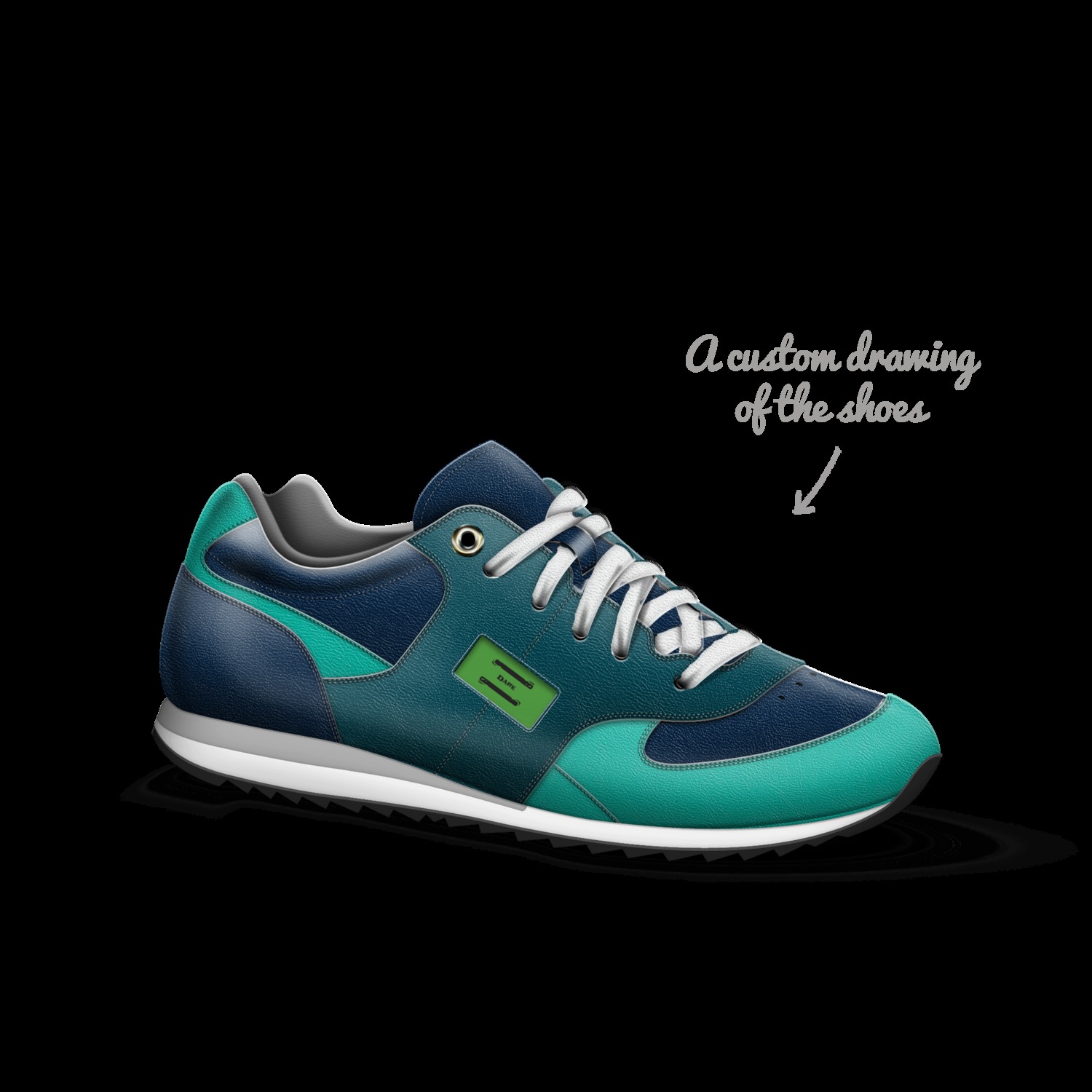 Dare A Custom Shoe concept by Justine Chance