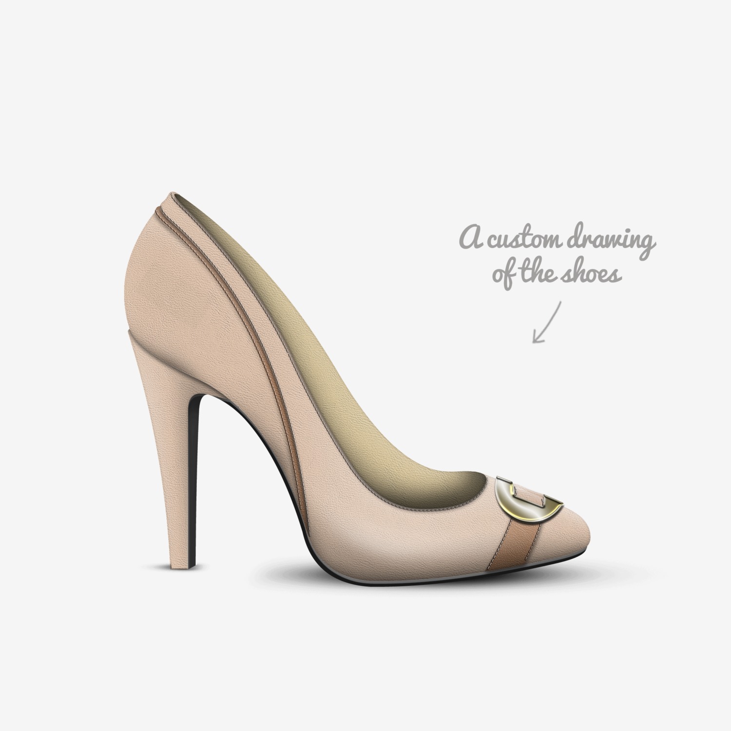Chouette  custom made in Italy shoes by Kk Thammavongsa | Sketch view